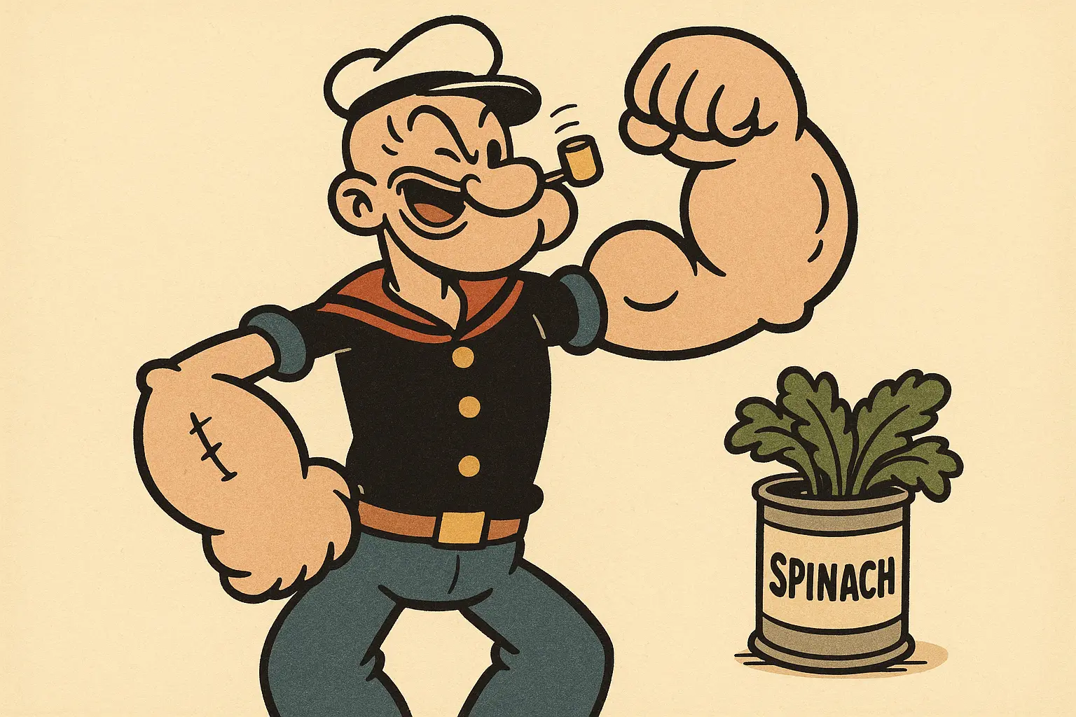 25 Best Popeye Tattoo Ideas That’ll Make You Want to Eat Your Spinach