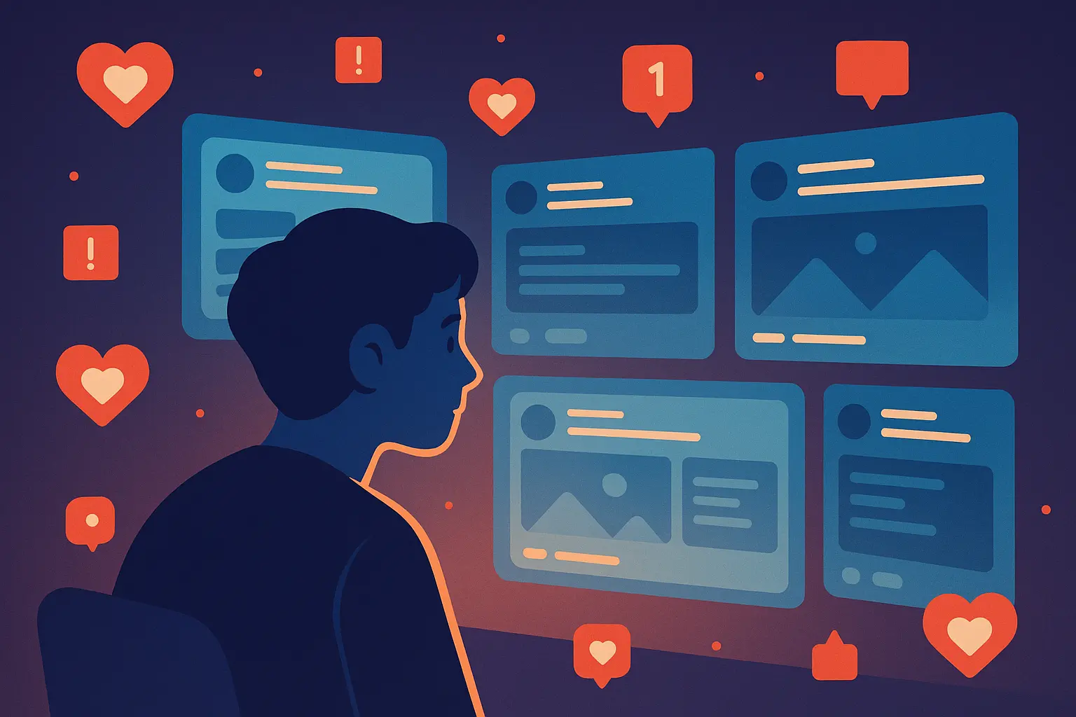 Digital age alienation and social media psychology