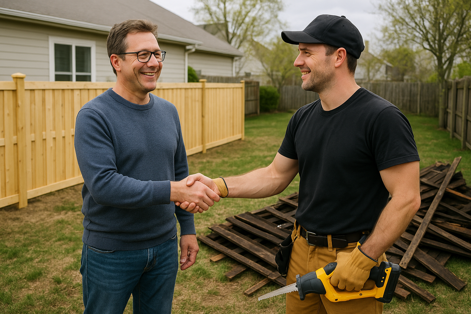 JiffyJunk fence removal services