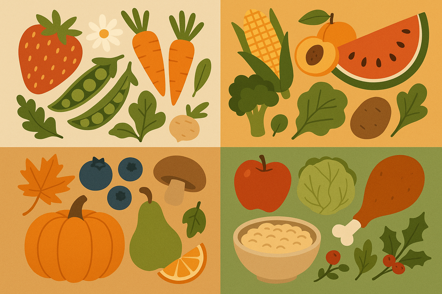 Seasonal eating patterns