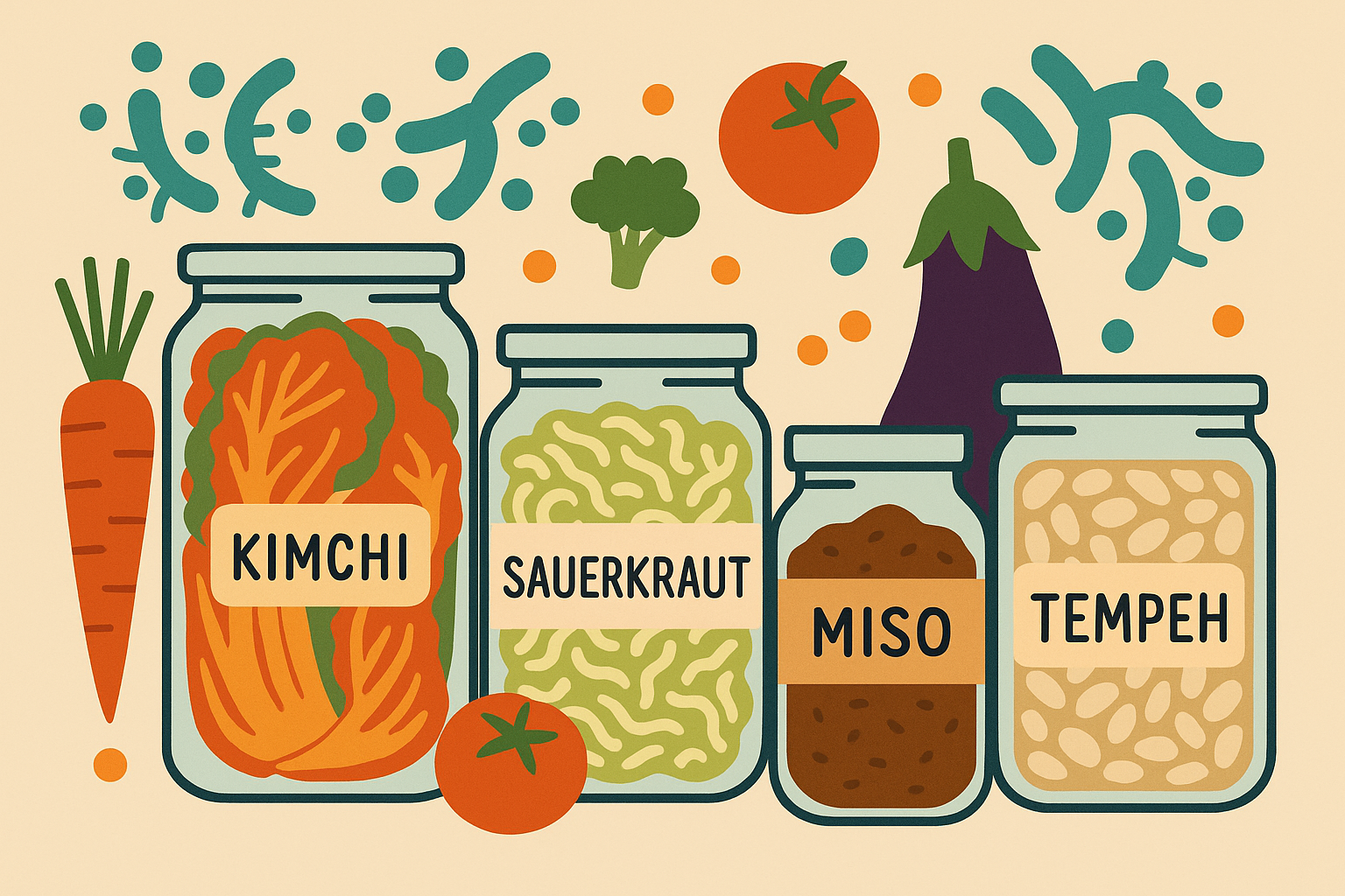 Fermented foods and gut health optimization