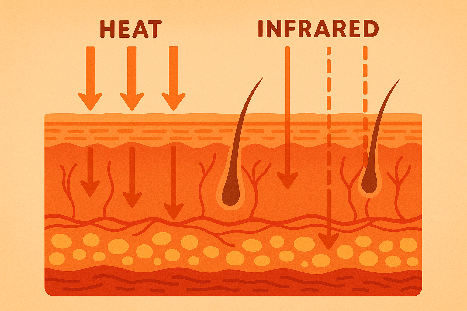 Heat Penetration Depth Comparison