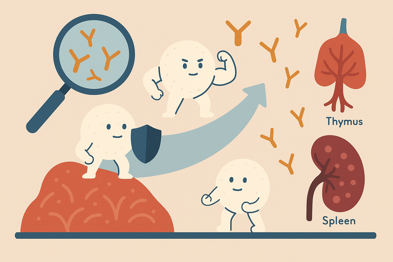 Immune system recovery timeline