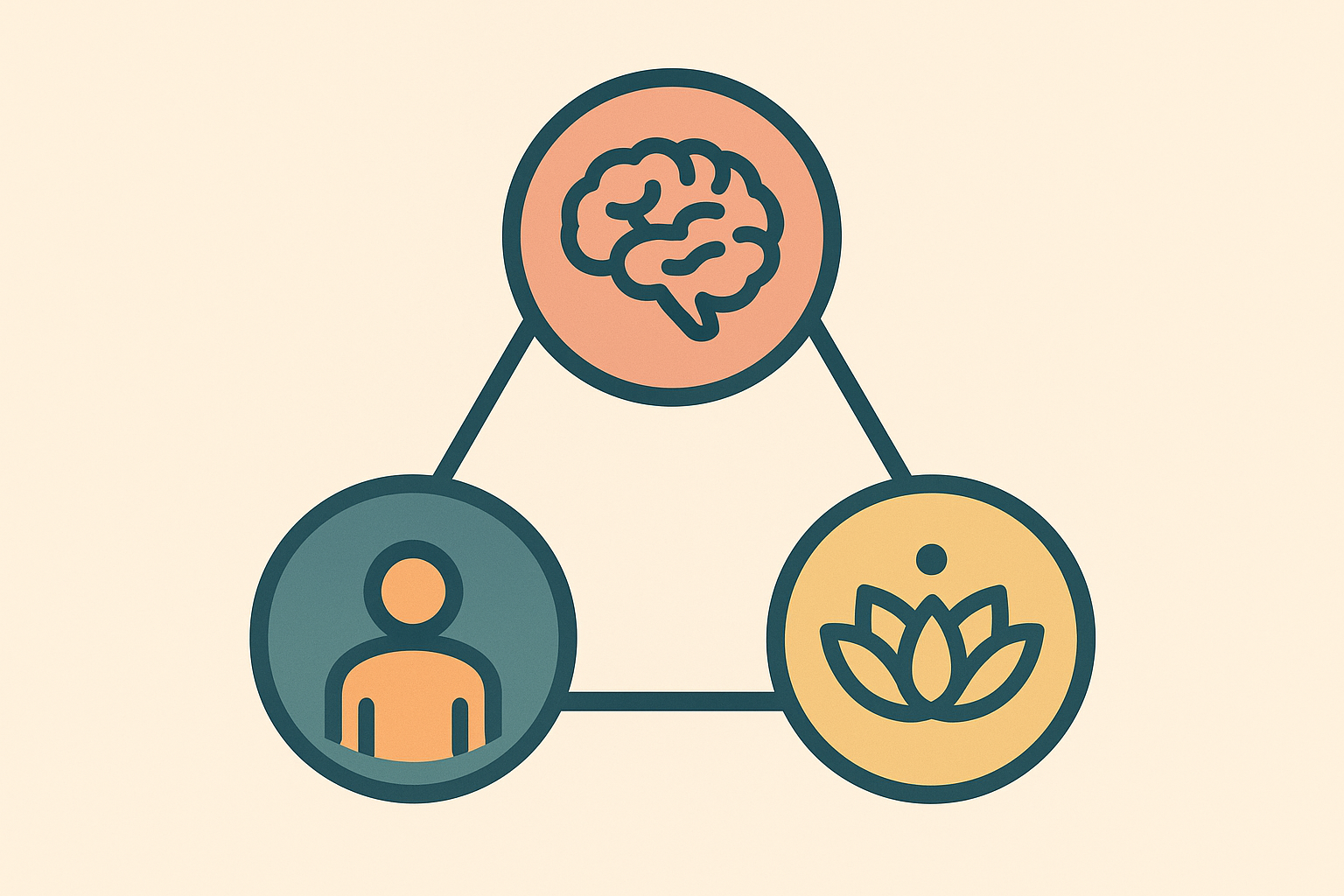 Rule of three triangle symbolism