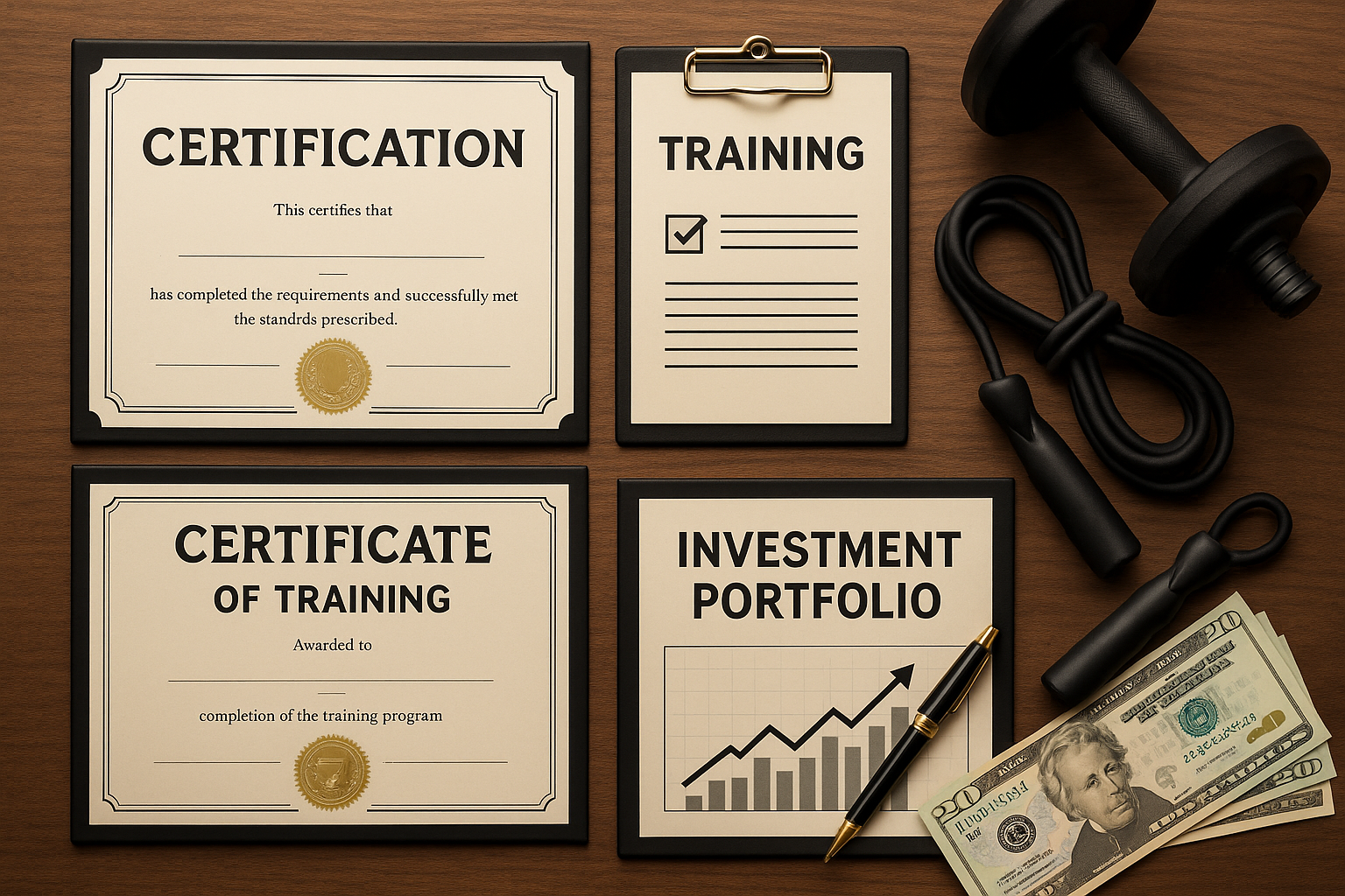 Commercial diving certification training and equipment