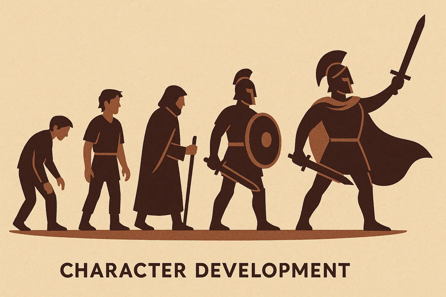 Character development in epic narratives