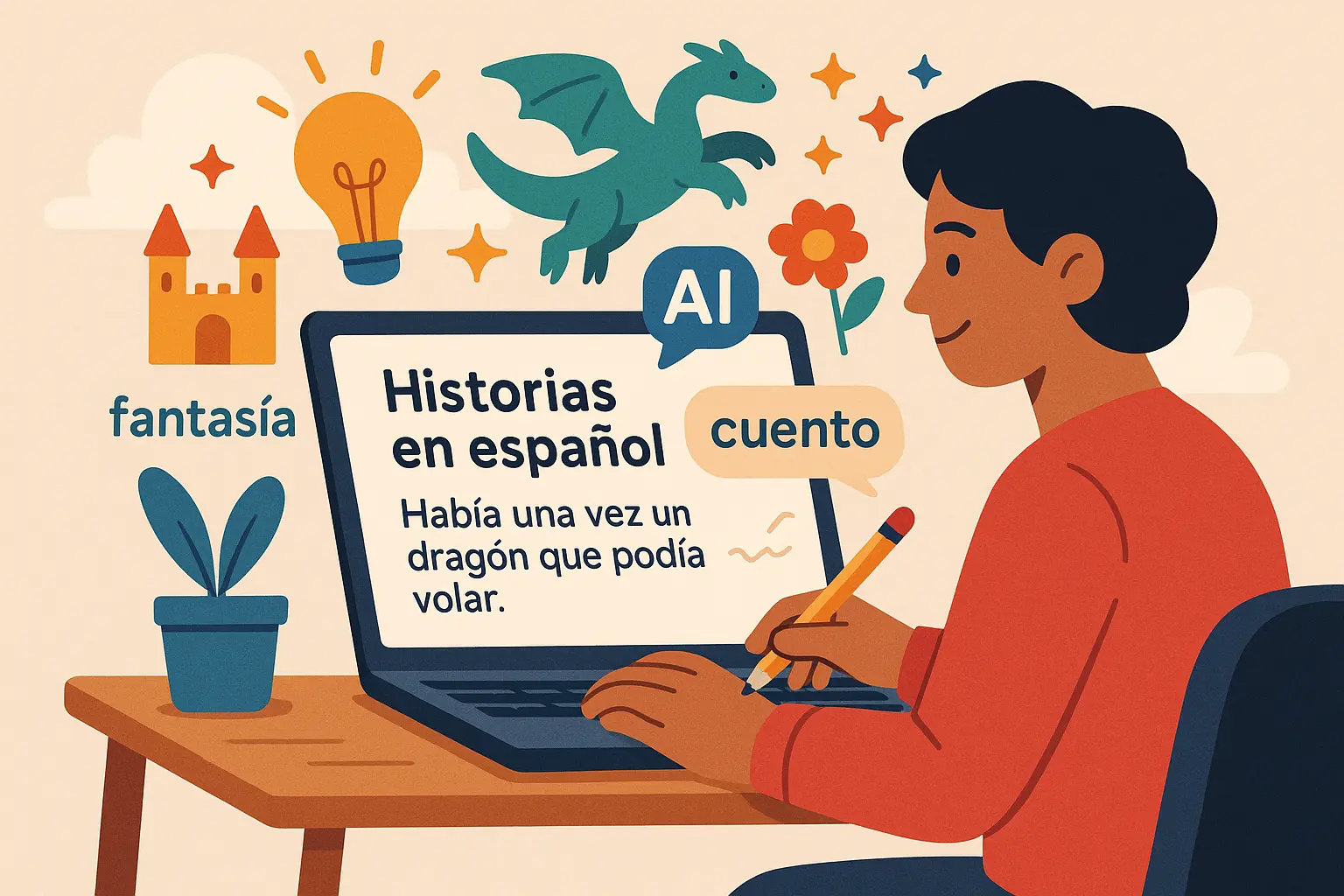 Nairrate Spanish story creation tools