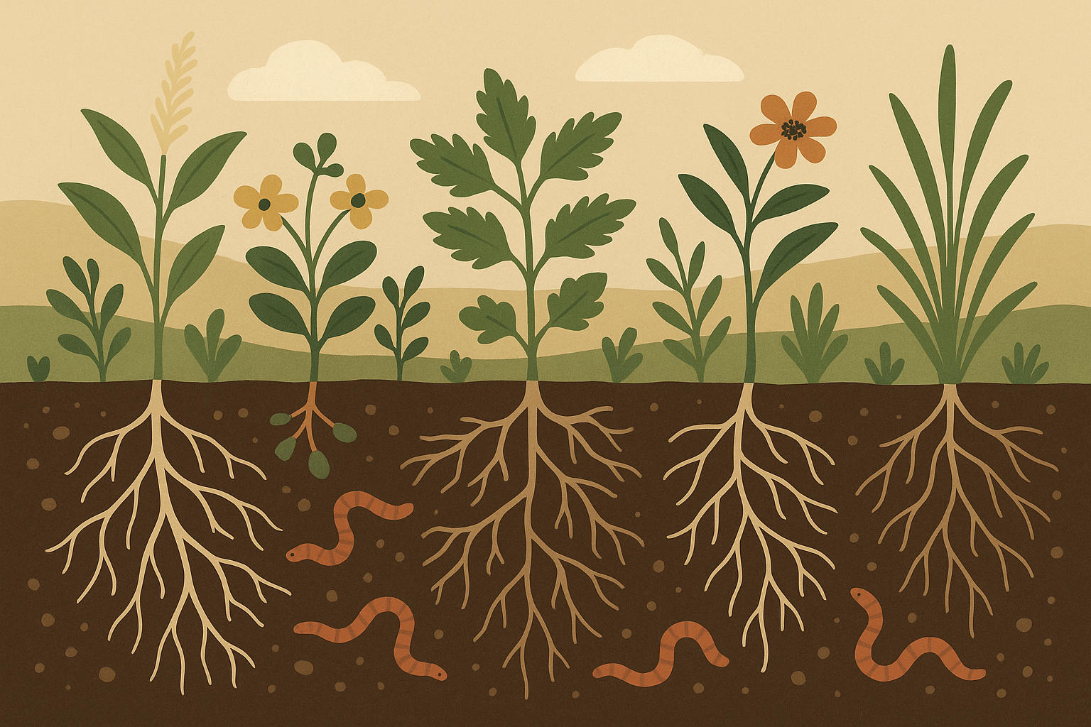 Regenerative food system practices