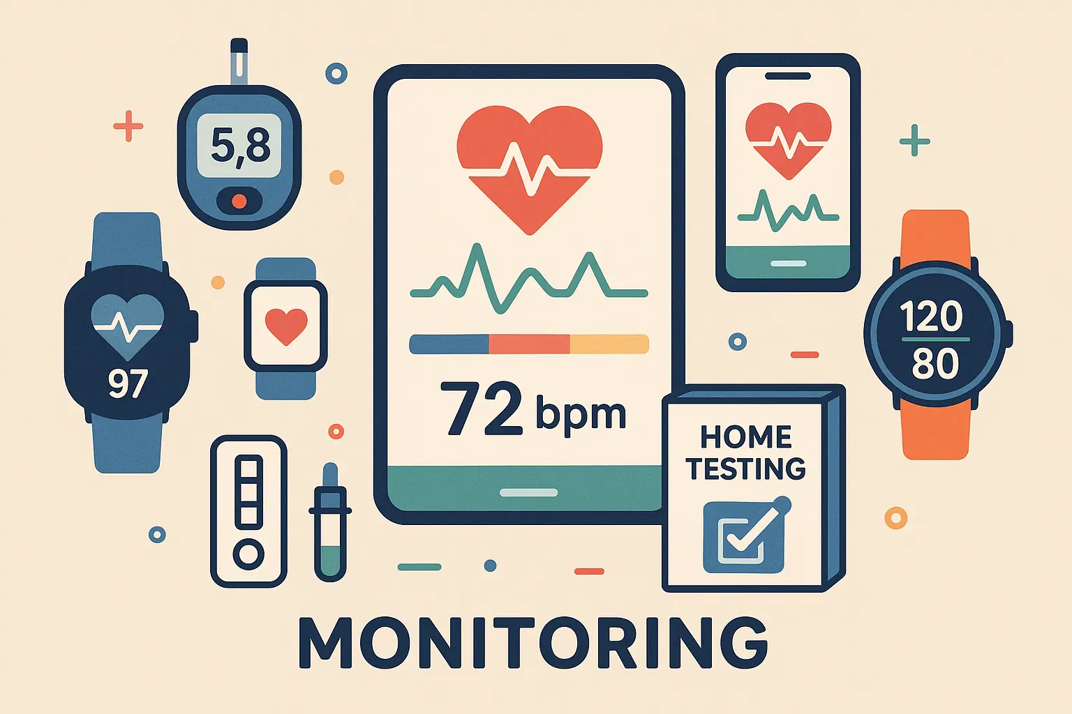 Advanced monitoring and wearable technology