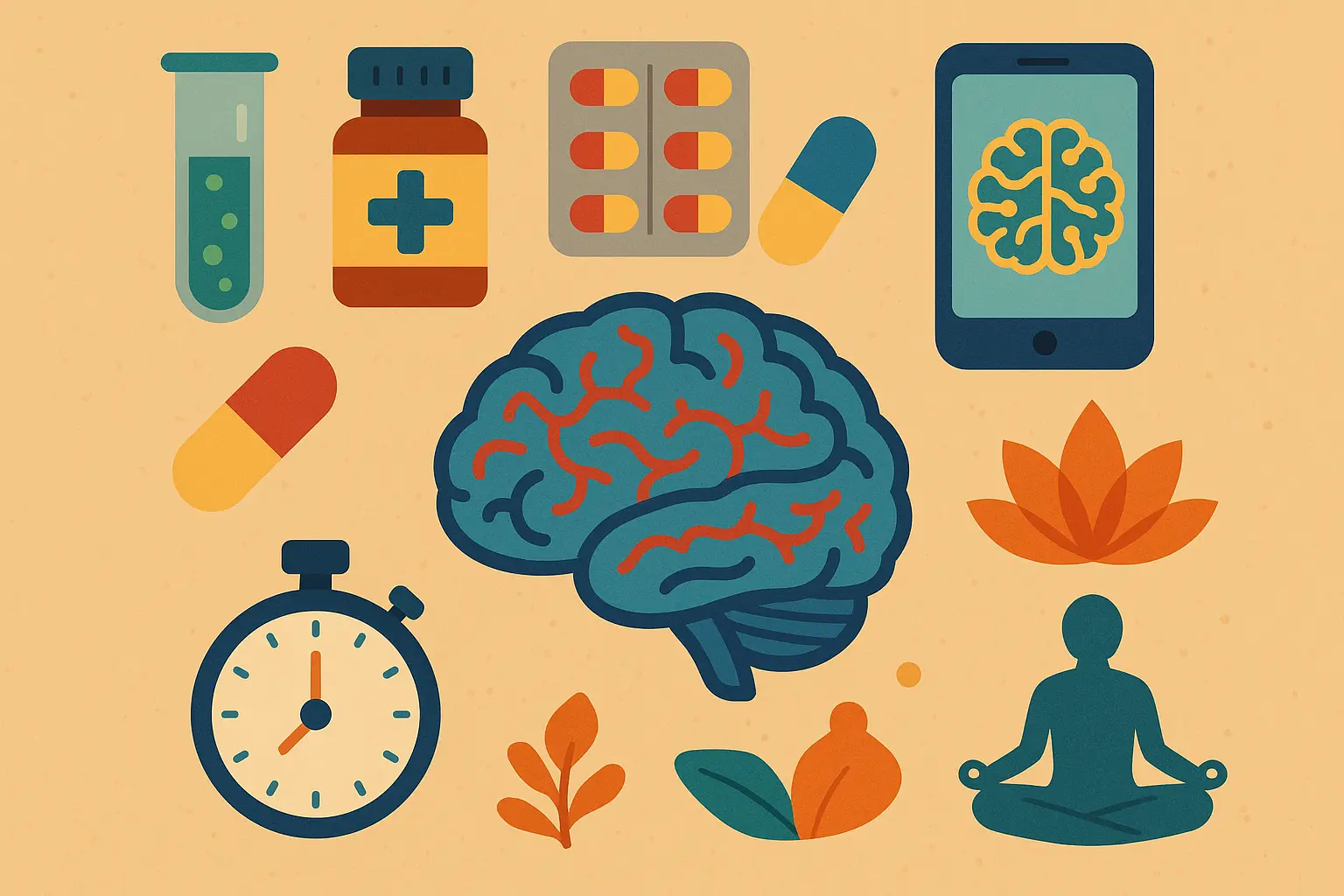 Biohacking cognitive enhancement setup