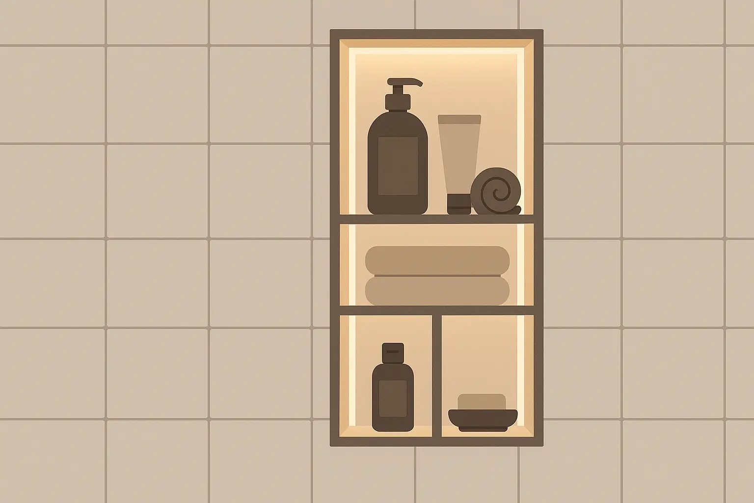 Luxury spa-inspired shower features