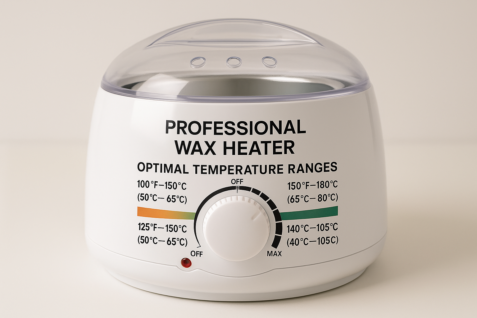 Temperature control equipment for wax heating