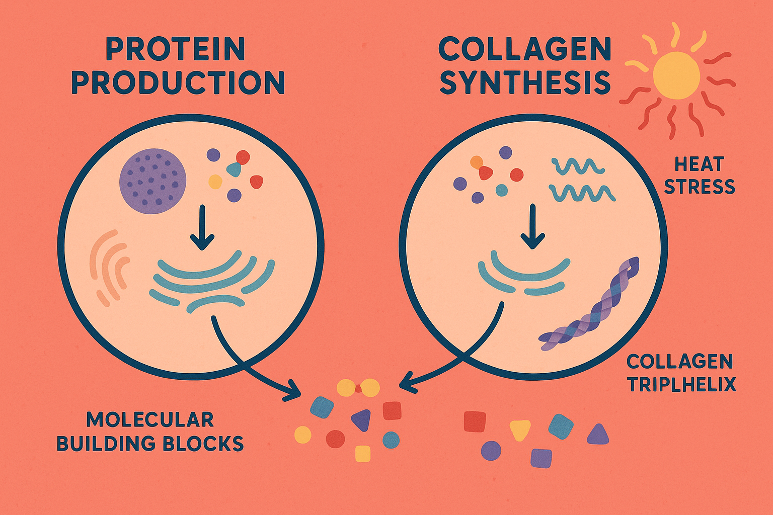 Collagen synthesis support for sauna recovery