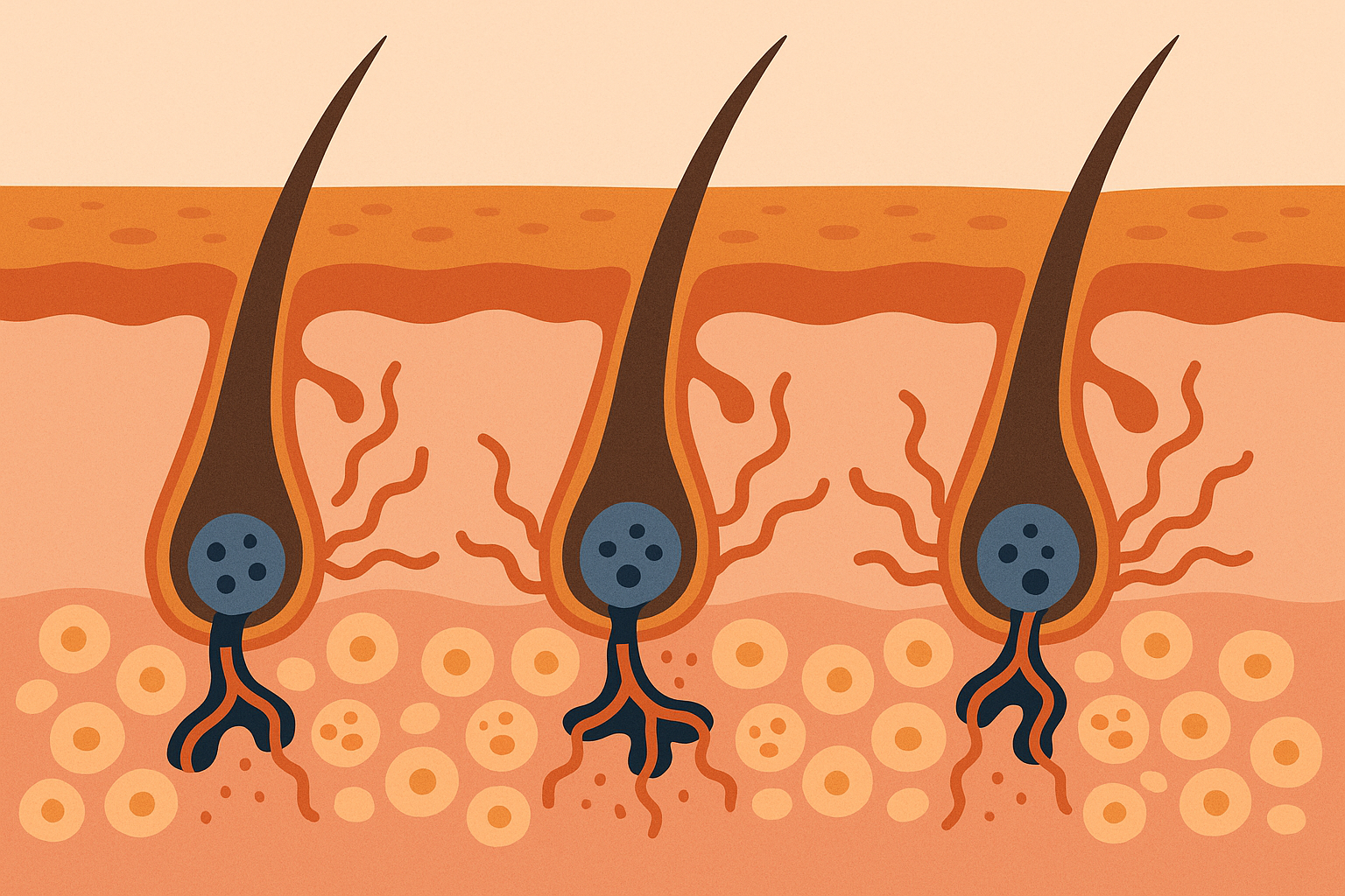 Heavy metal accumulation in hair follicles