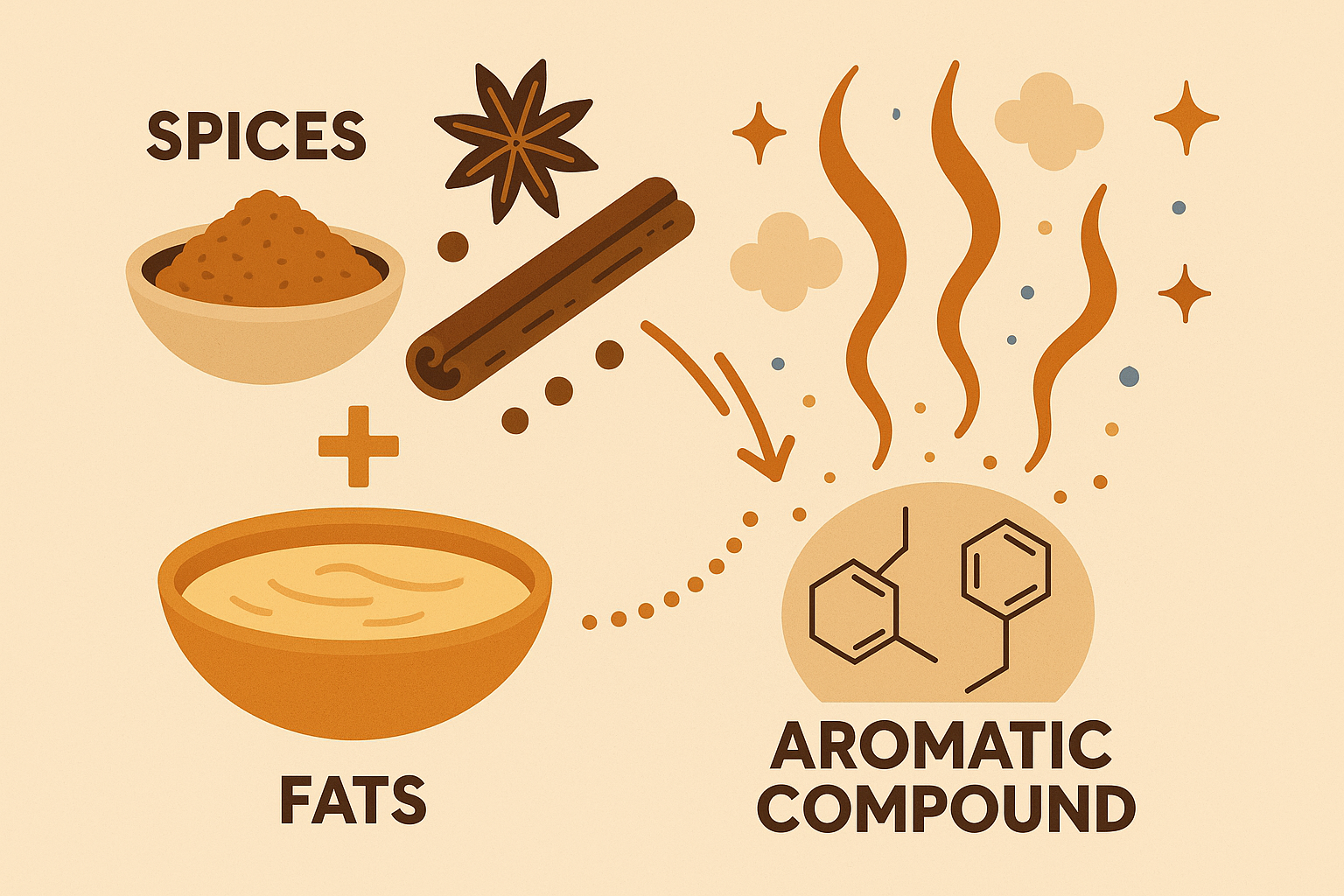 Spice integration timing for no bake cookies