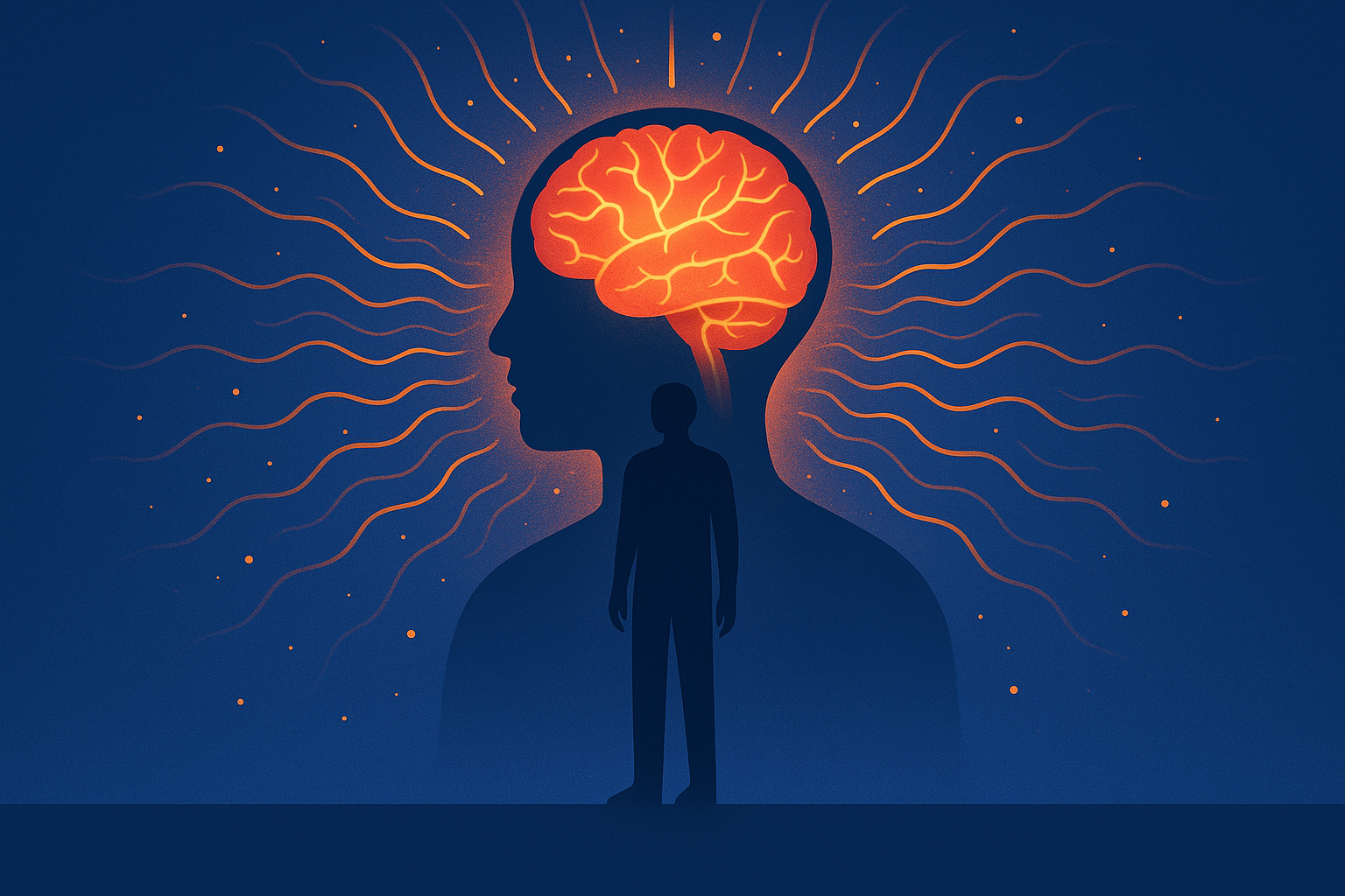 Brain neural activity during standing