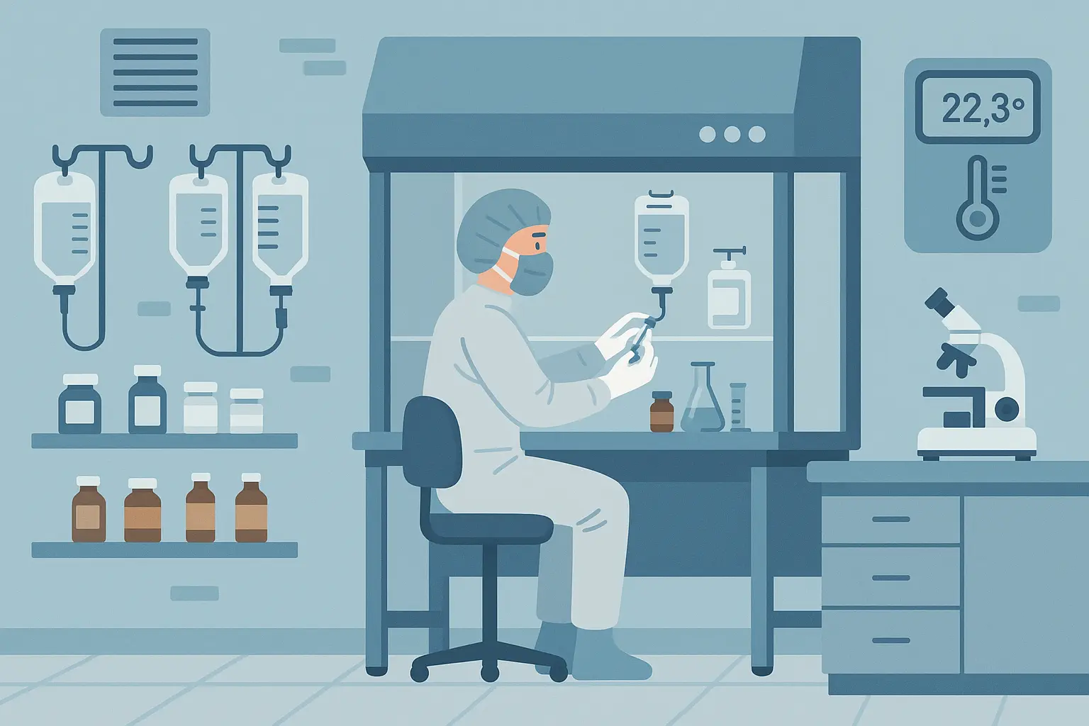 Mobile IV therapy regulatory compliance documentation
