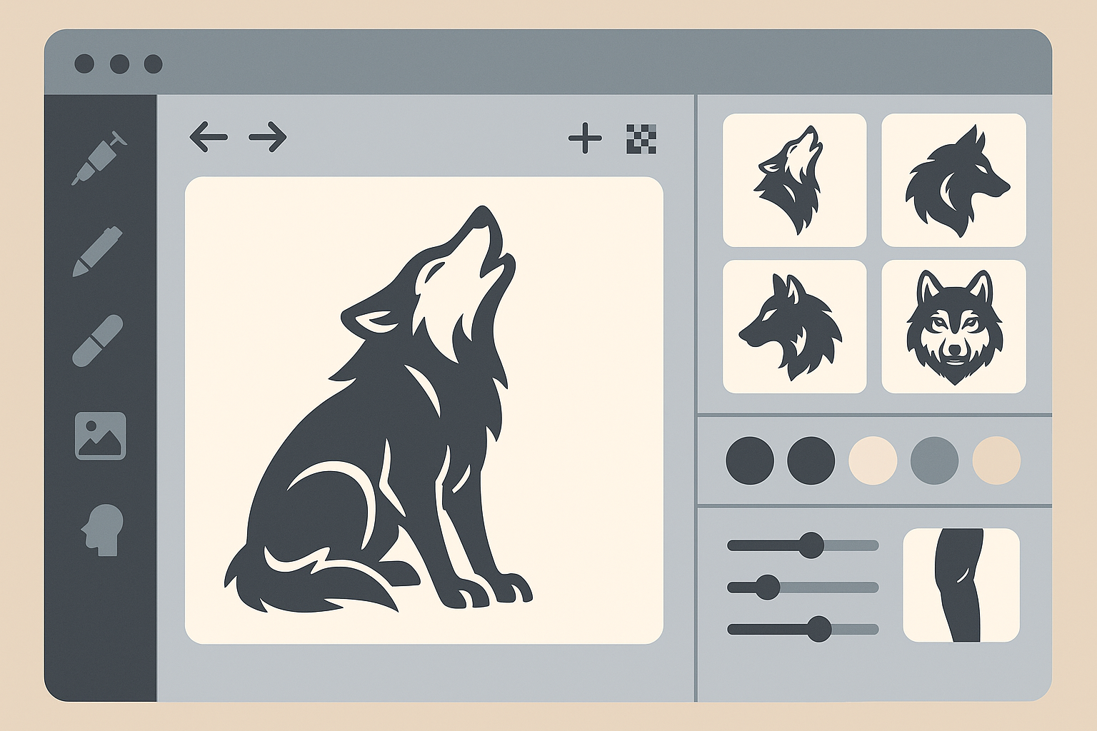 Tattoo Generator IQ design process