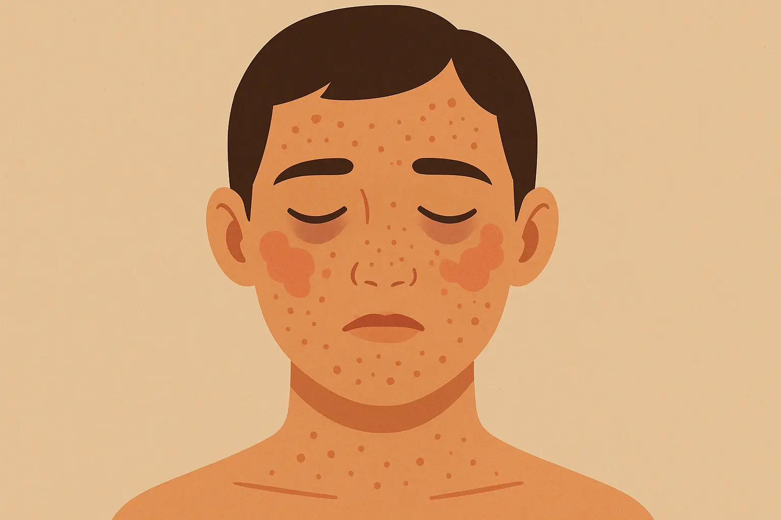Skin as health indicator system