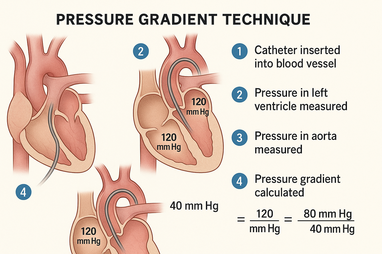 Pressure gradient technique for estrogen cream application