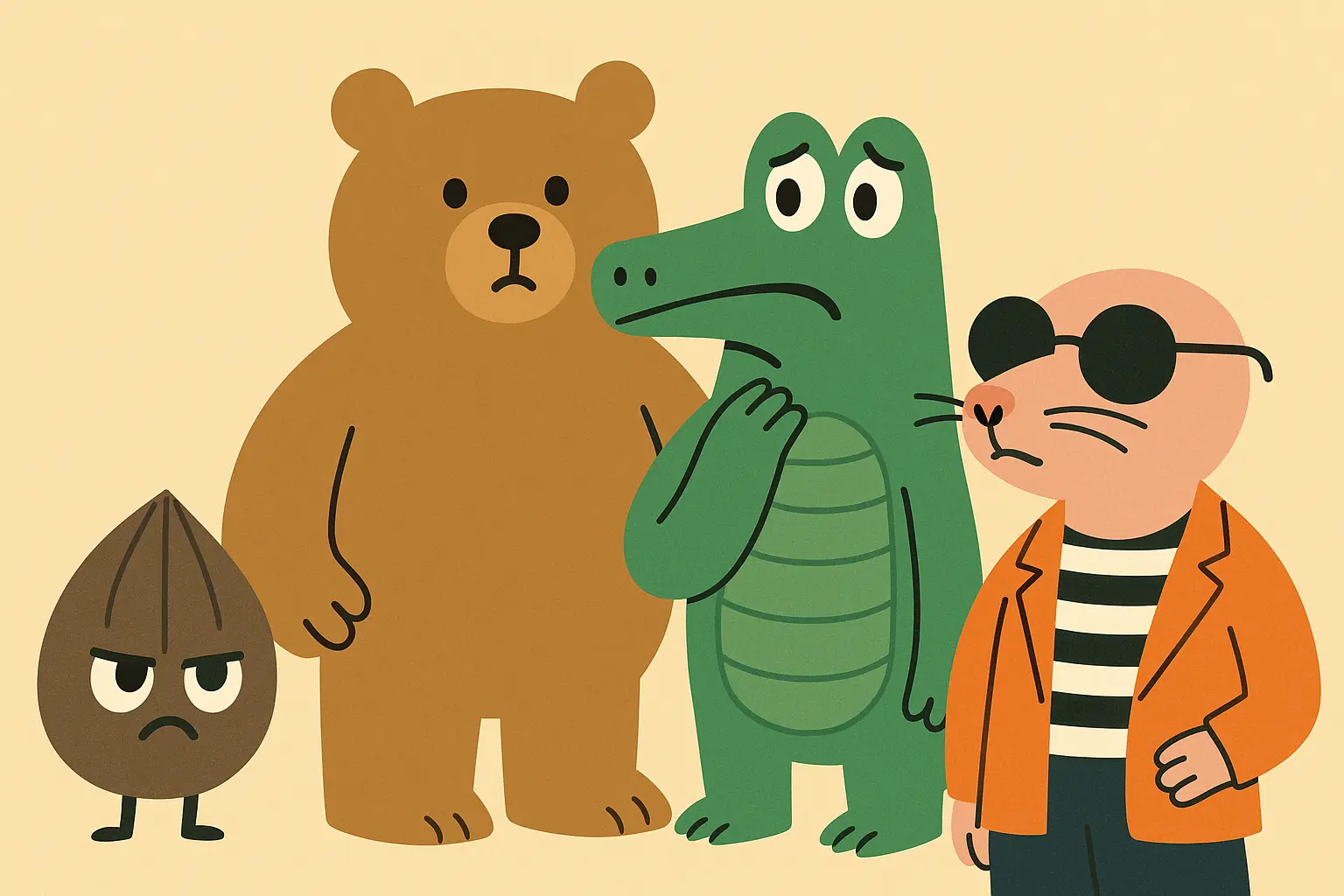 Modern picture book illustrations