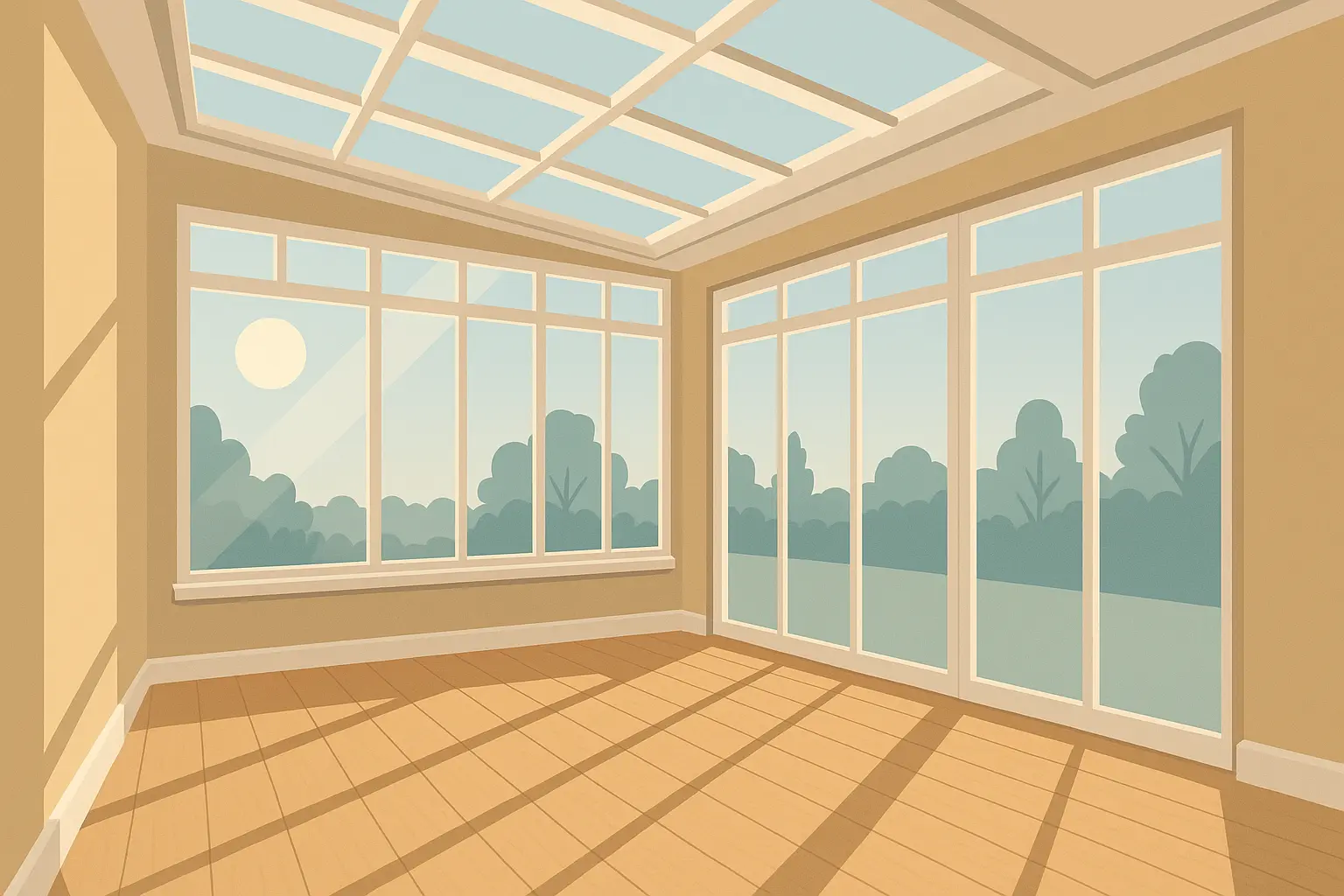 Final sunroom transformation thoughts