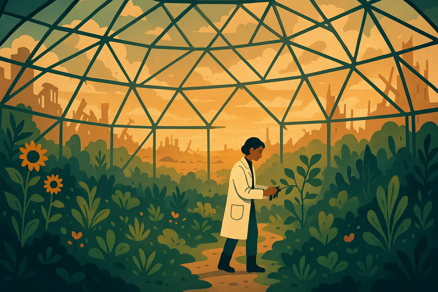 The Last Garden science fiction story