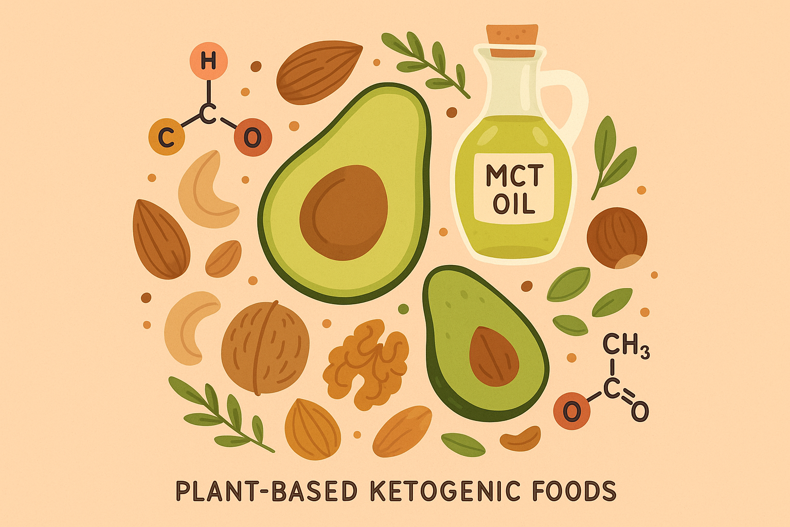 Plant-based ketogenic foods for vegan bodybuilders