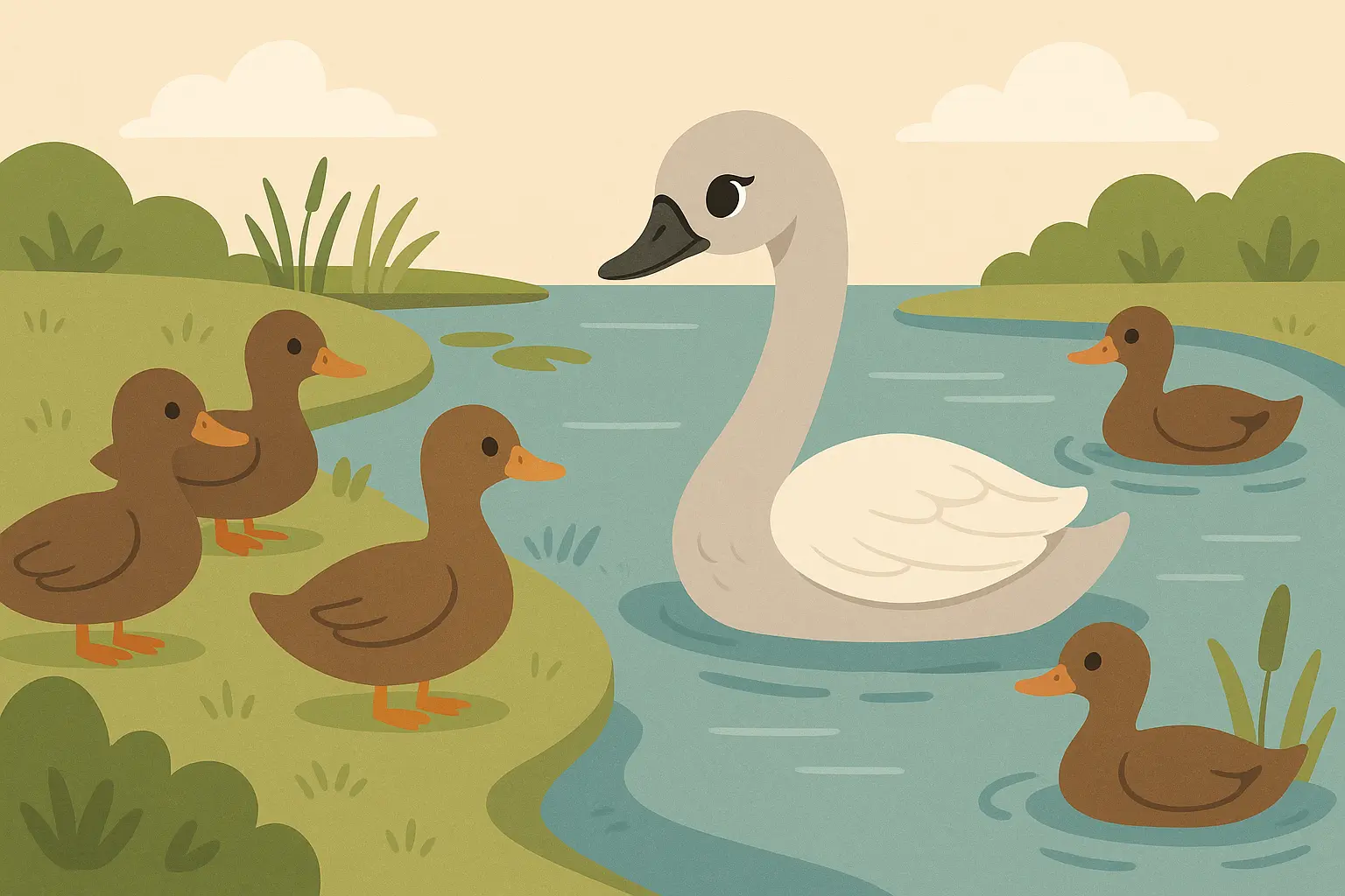 Ugly duckling transformation story