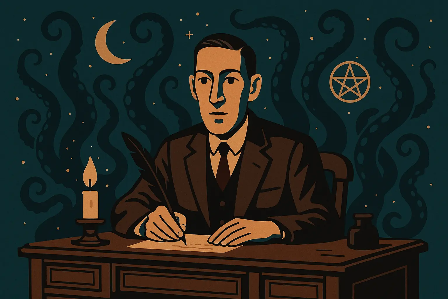 H.P. Lovecraft cosmic horror stories collection