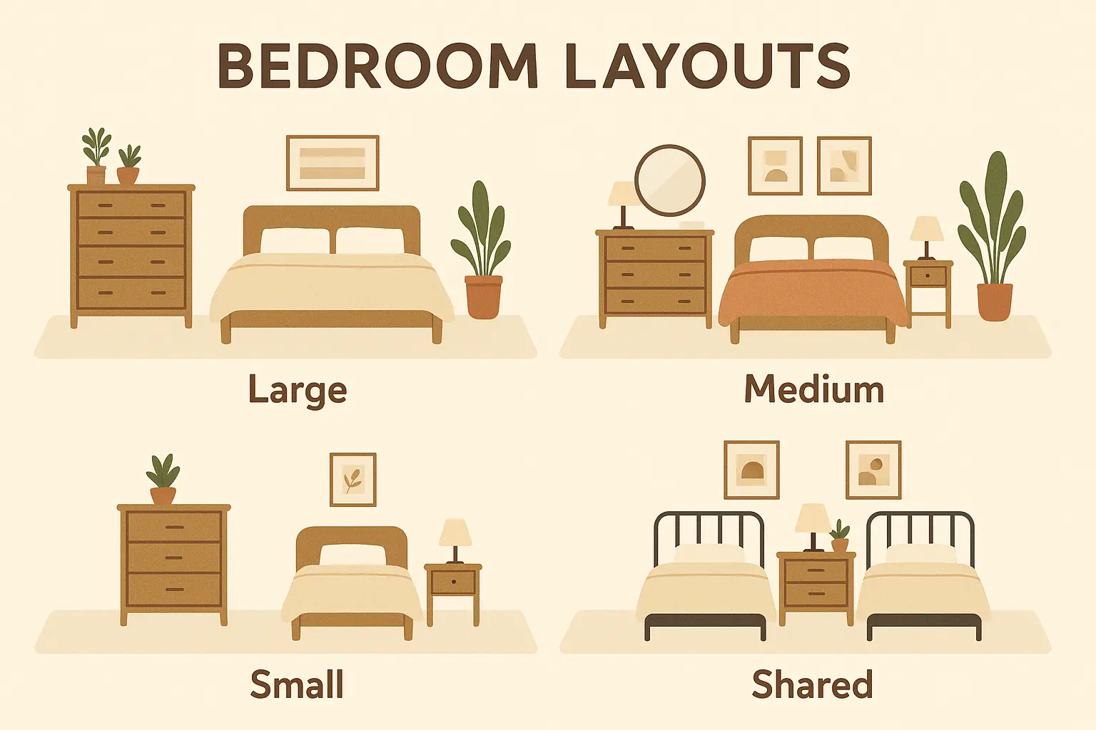 Different dresser categories for various needs