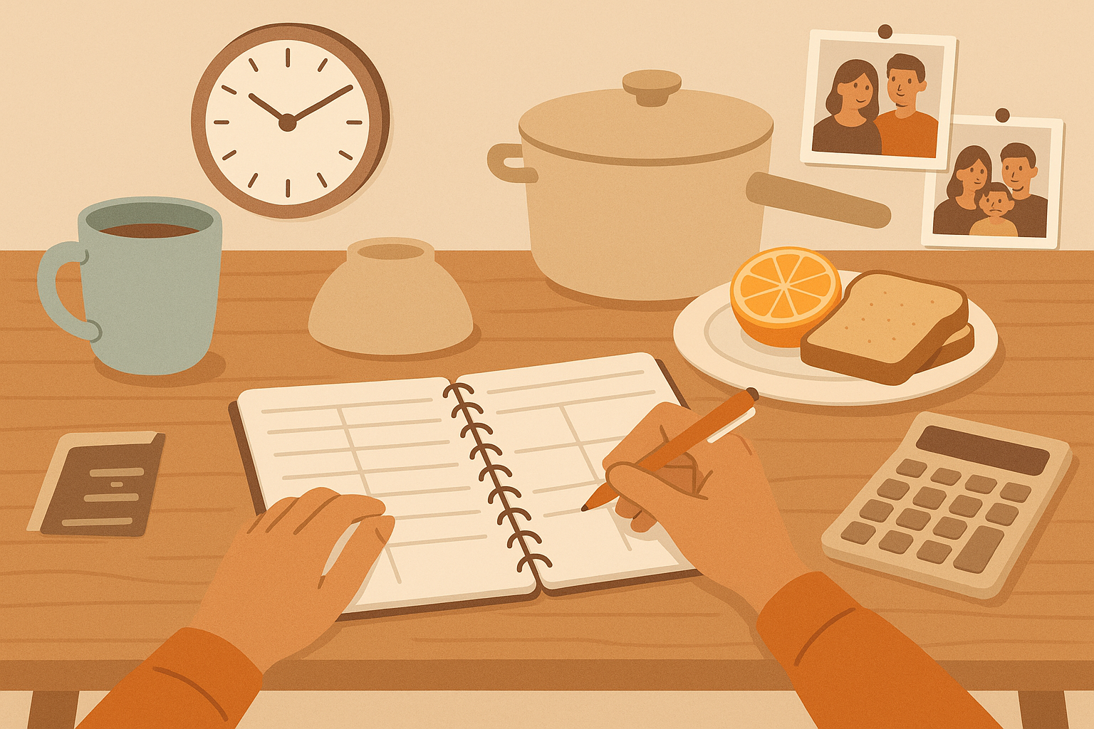 Meal planning factors and considerations