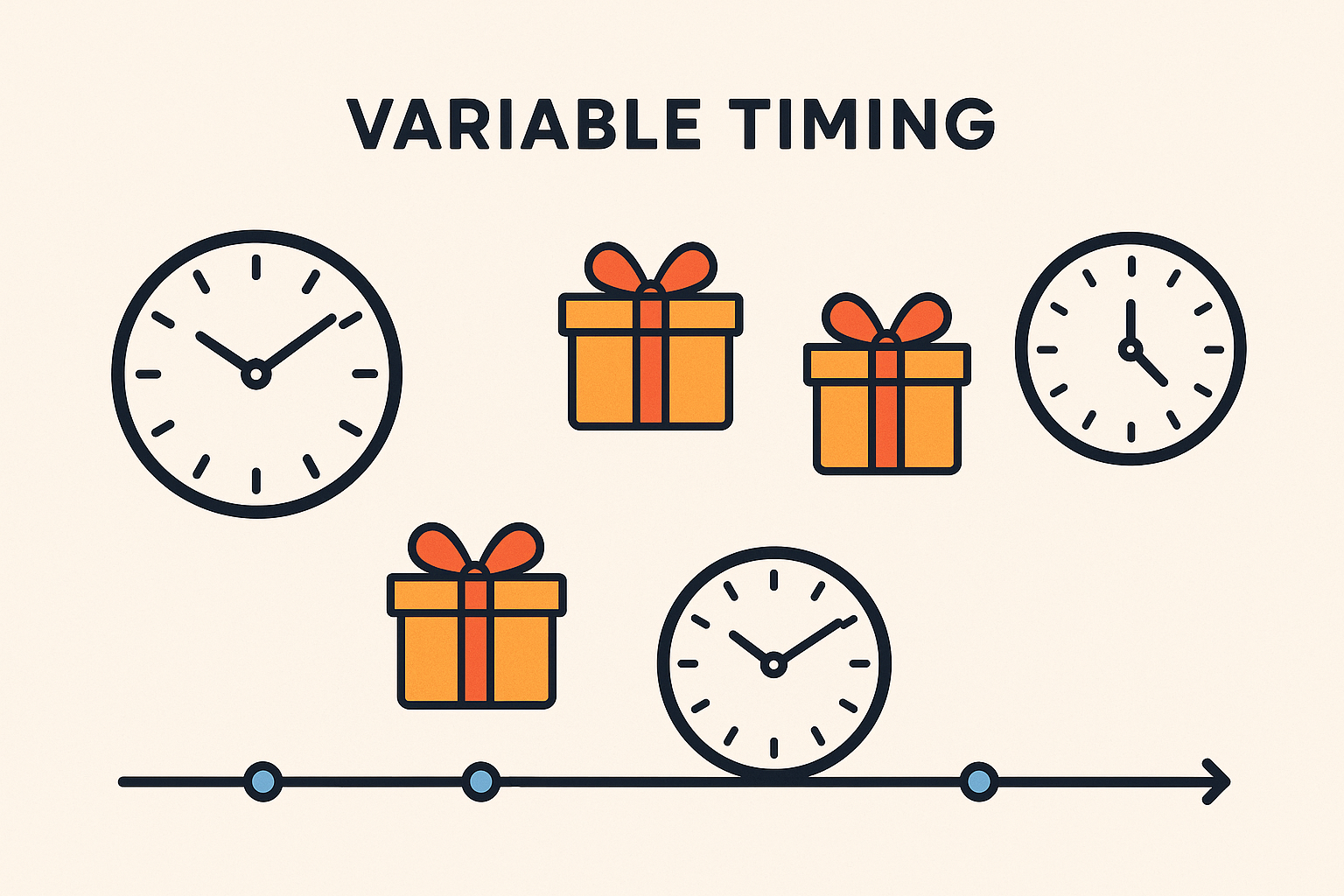 Reward timing strategies and dopamine response patterns