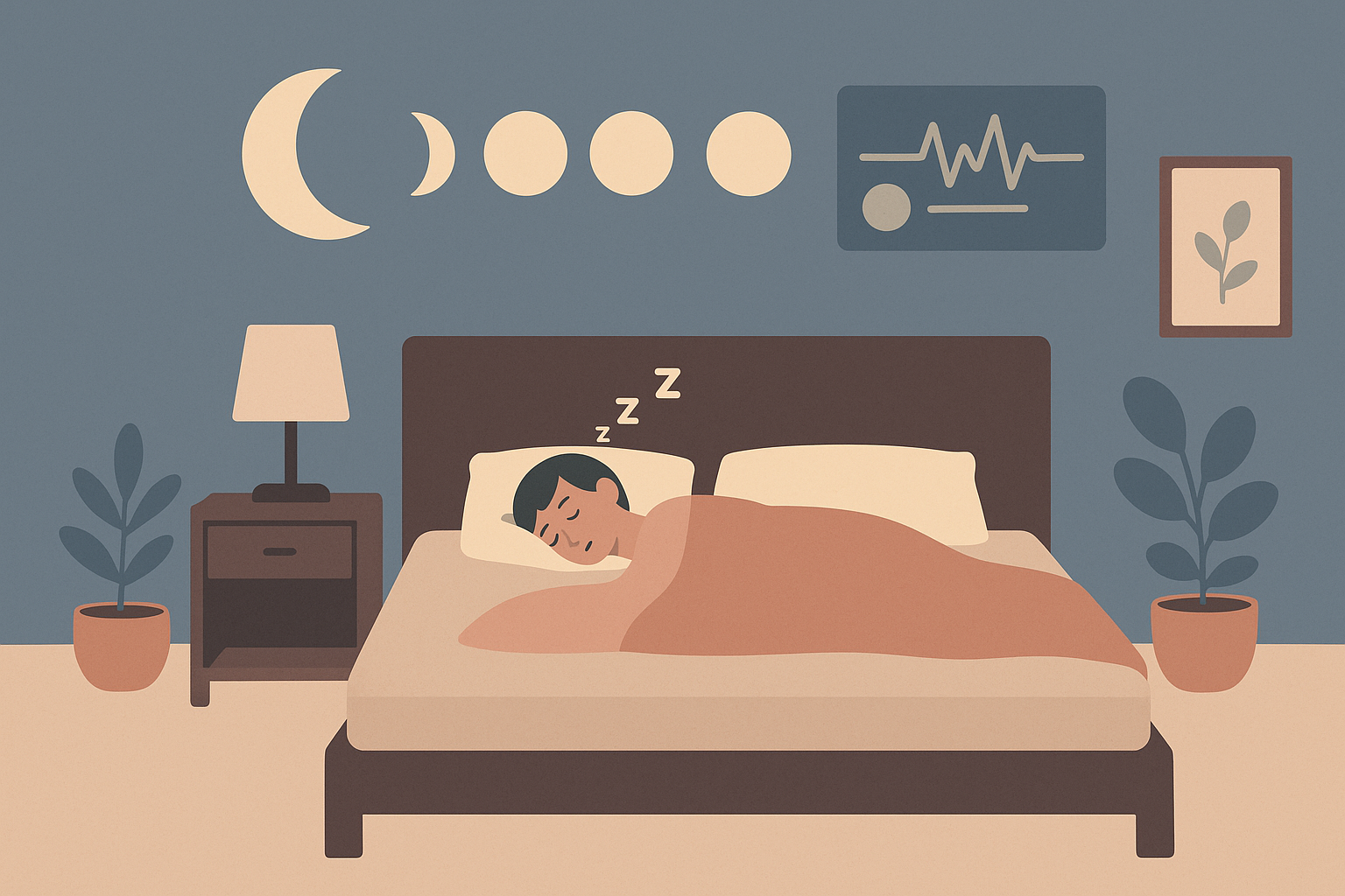 Sleep quality tracking chart