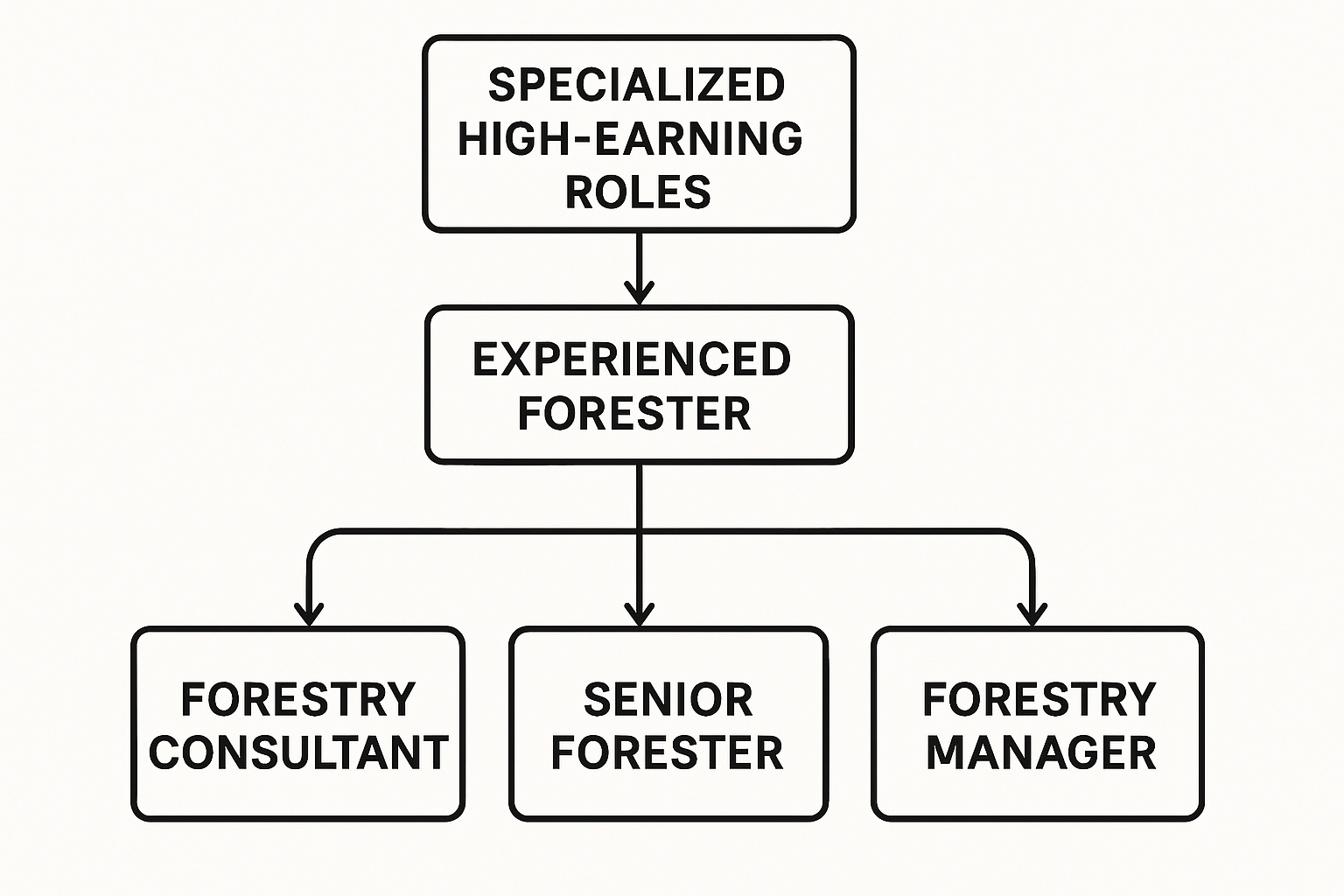 Regional career progression patterns