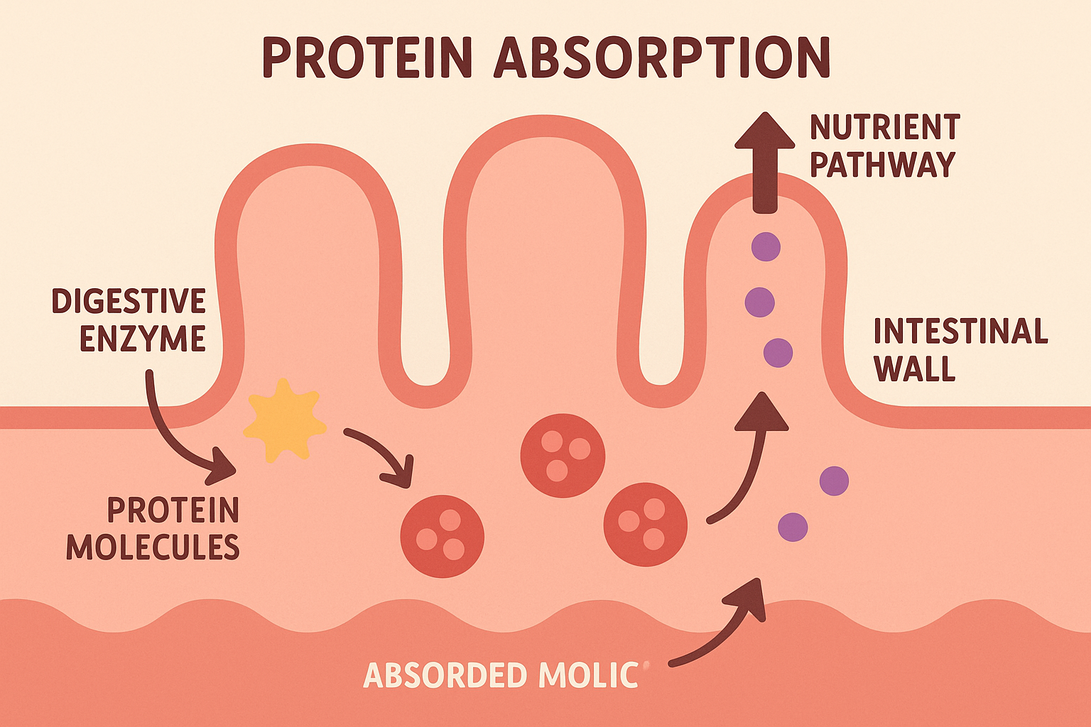 Protein absorption optimization chart