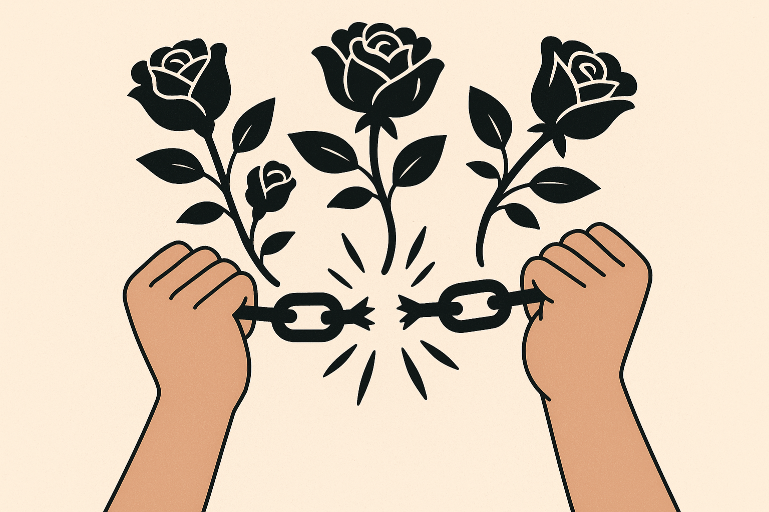 Modern black rose tattoo styles