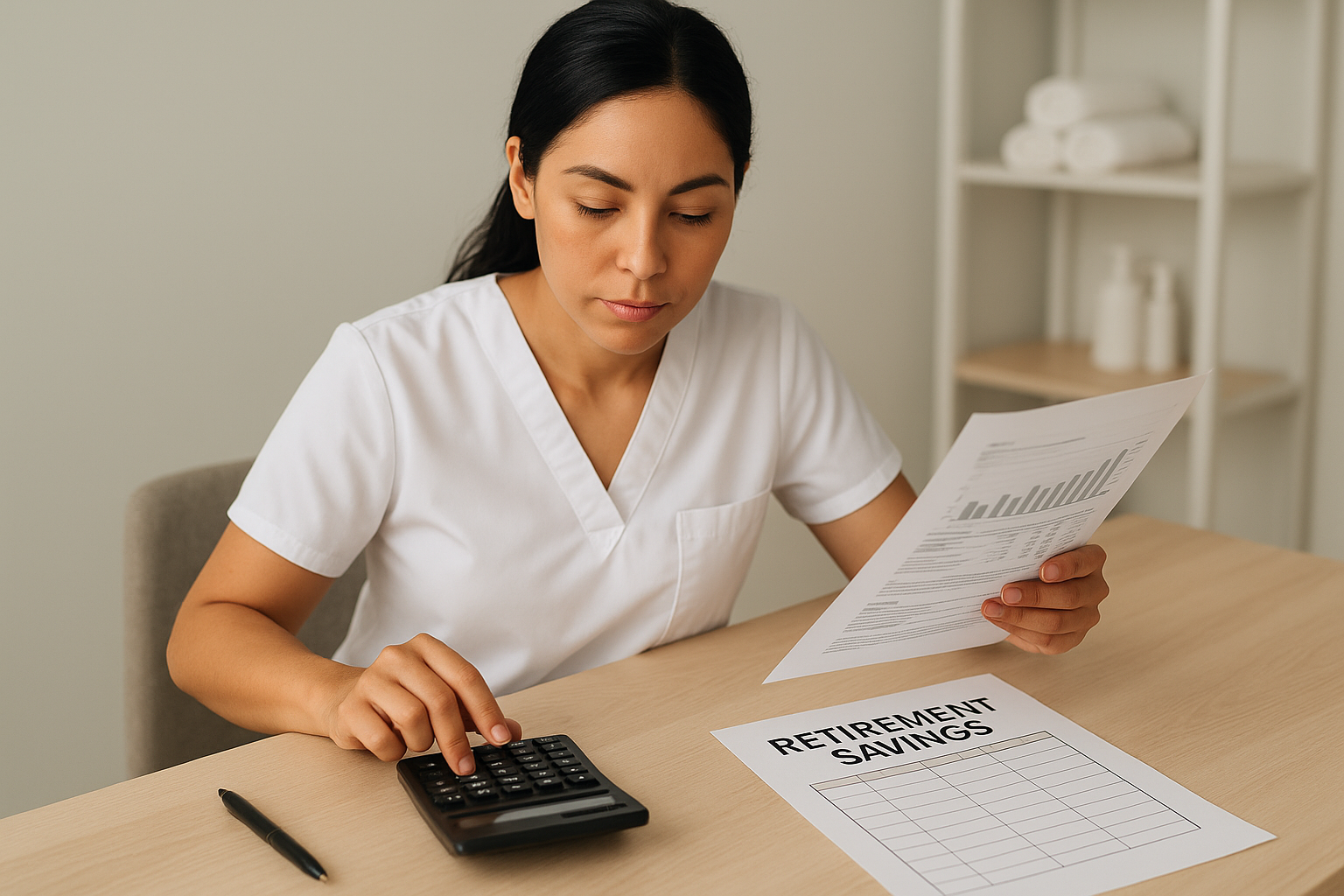 Retirement planning for variable income