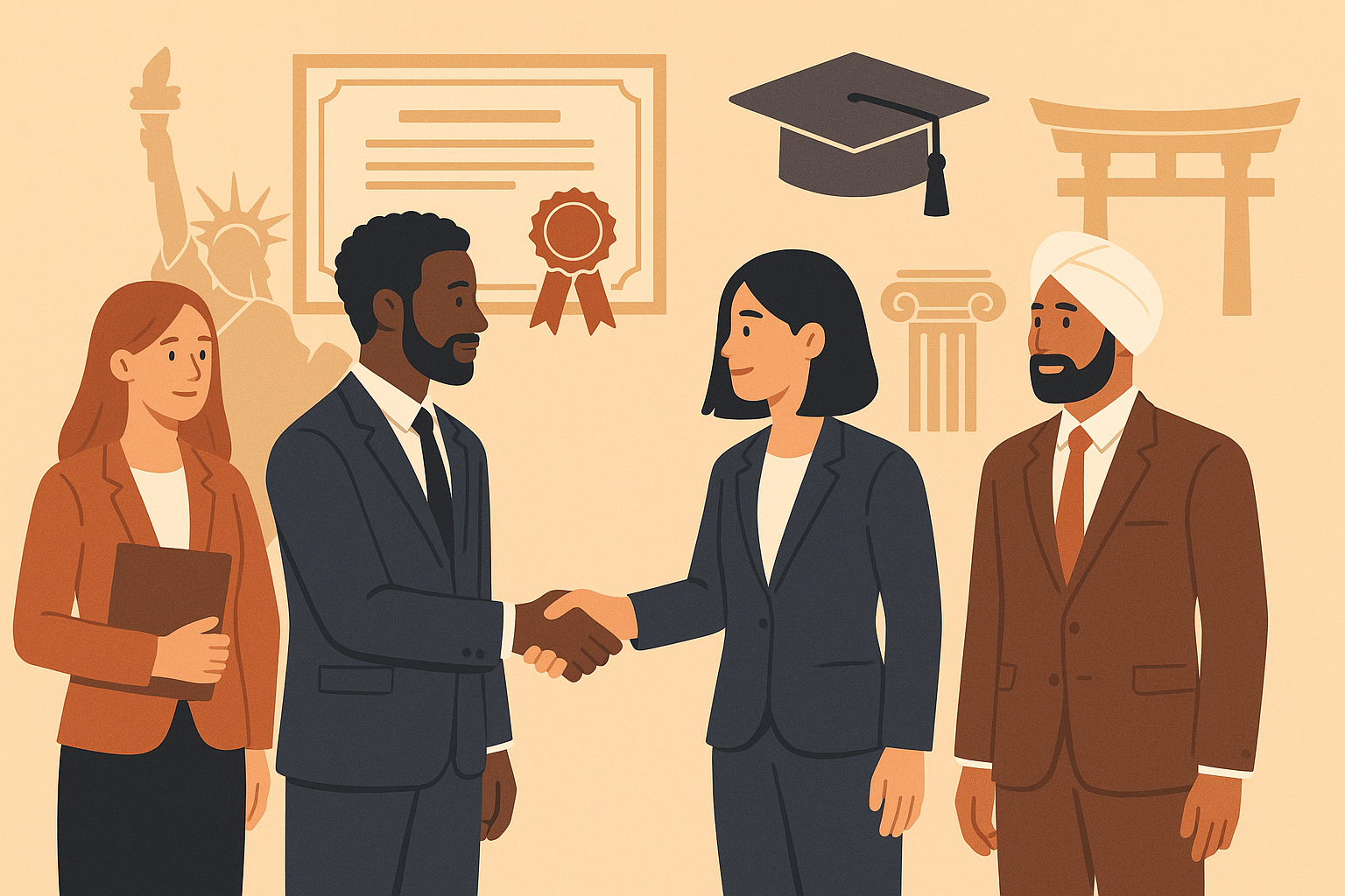 Western degree premium in Dubai job market