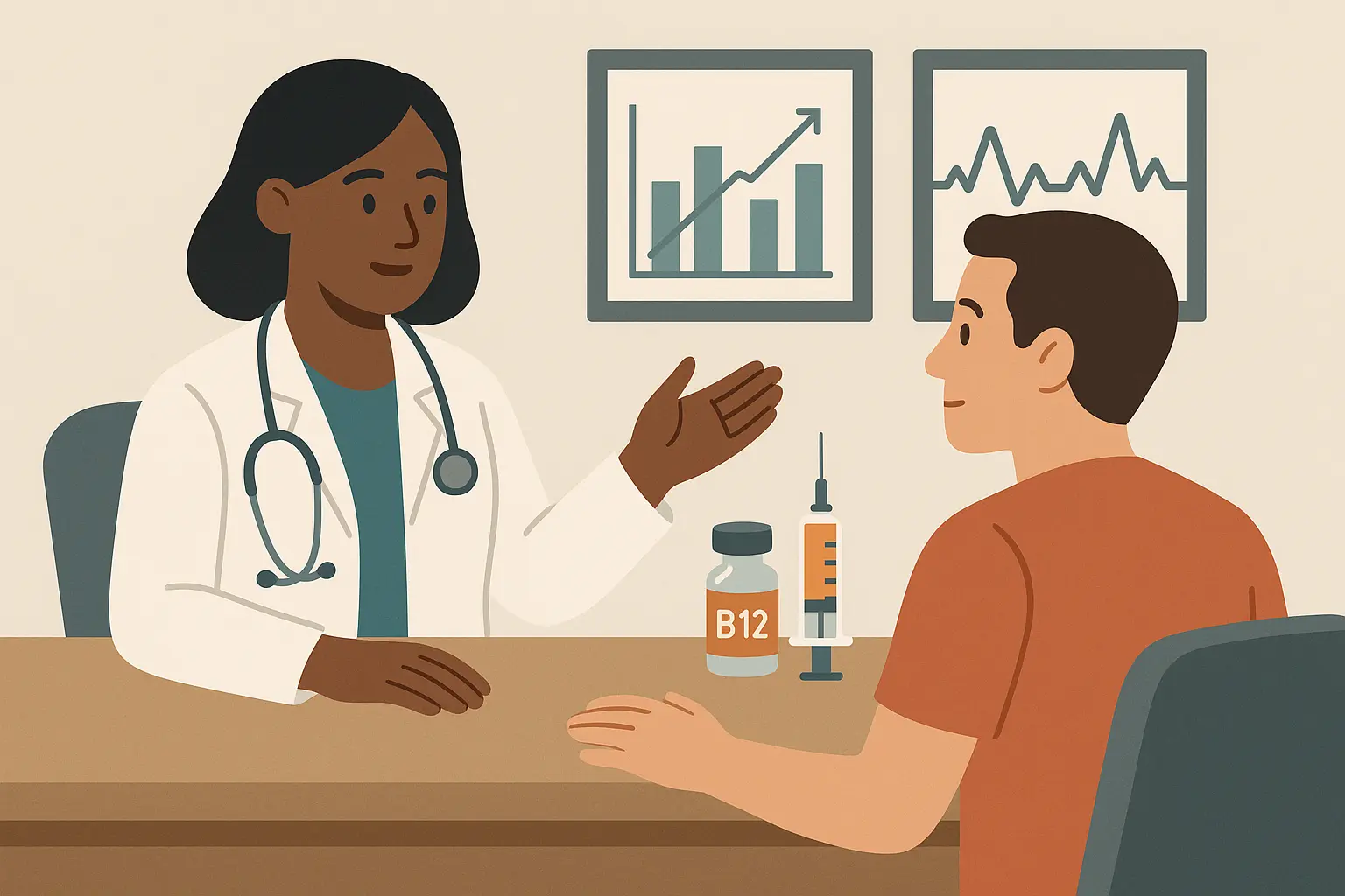 Personalized B12 therapy approach diagram