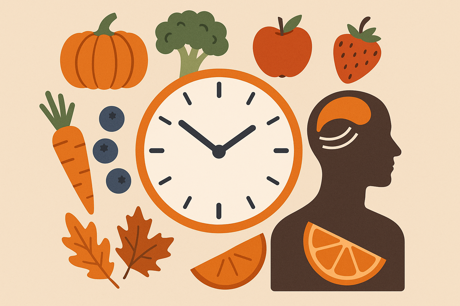Seasonal raw food timing