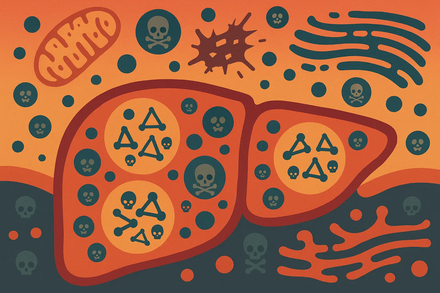 Acetaldehyde toxin buildup process