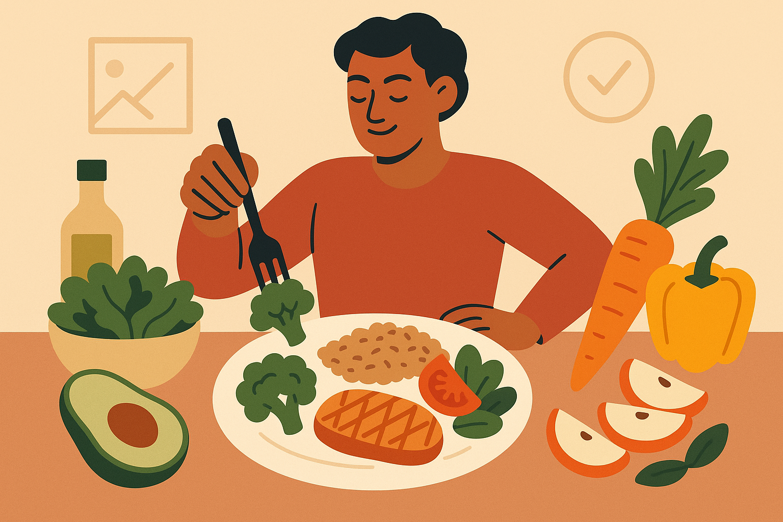 Sustainable meal planning success and long-term health