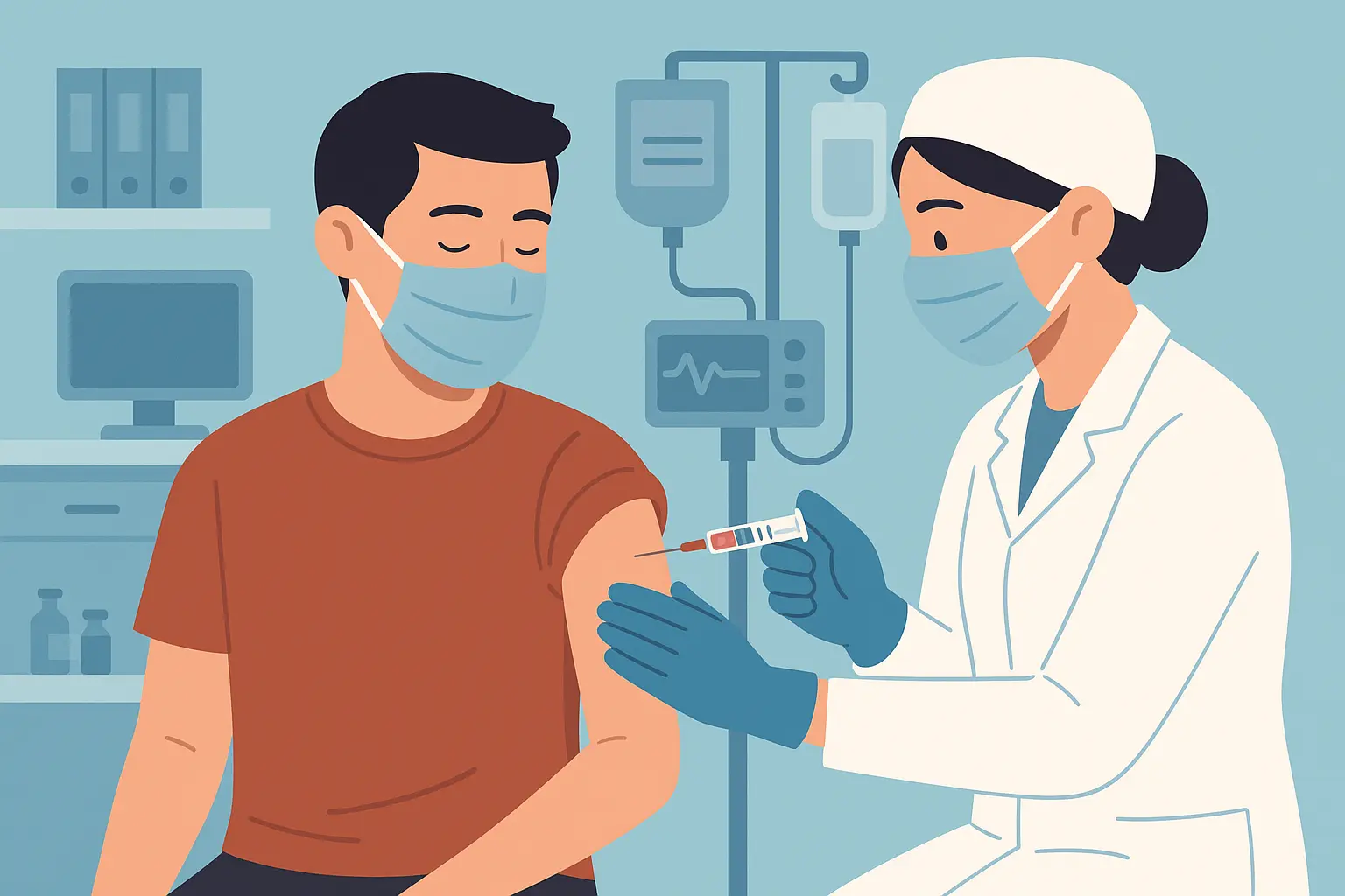 B12 injection vial and syringe for weight loss