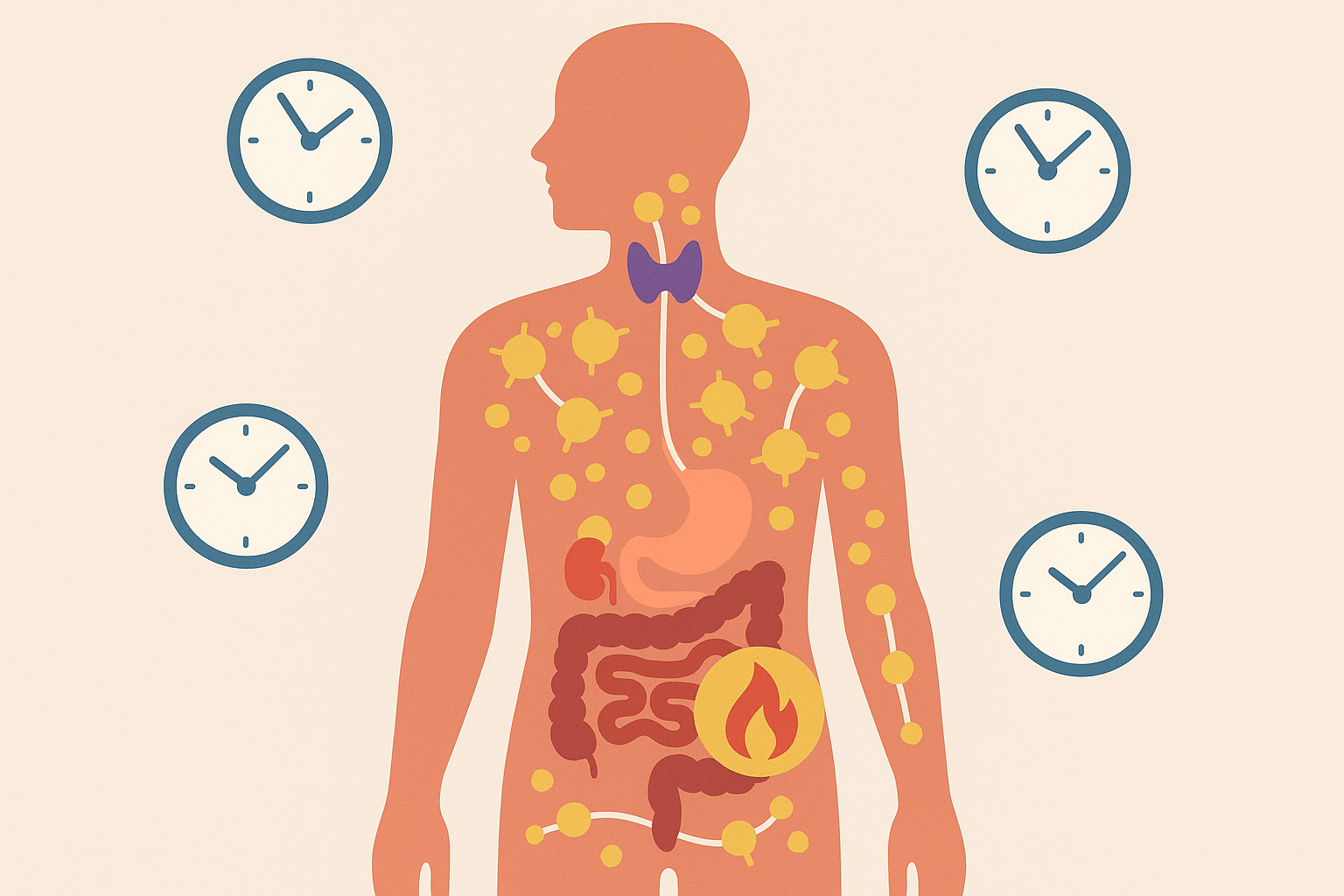 Body's metabolic response to calorie restriction