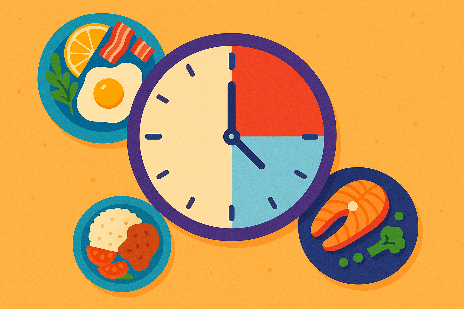 Circadian rhythm meal timing chart