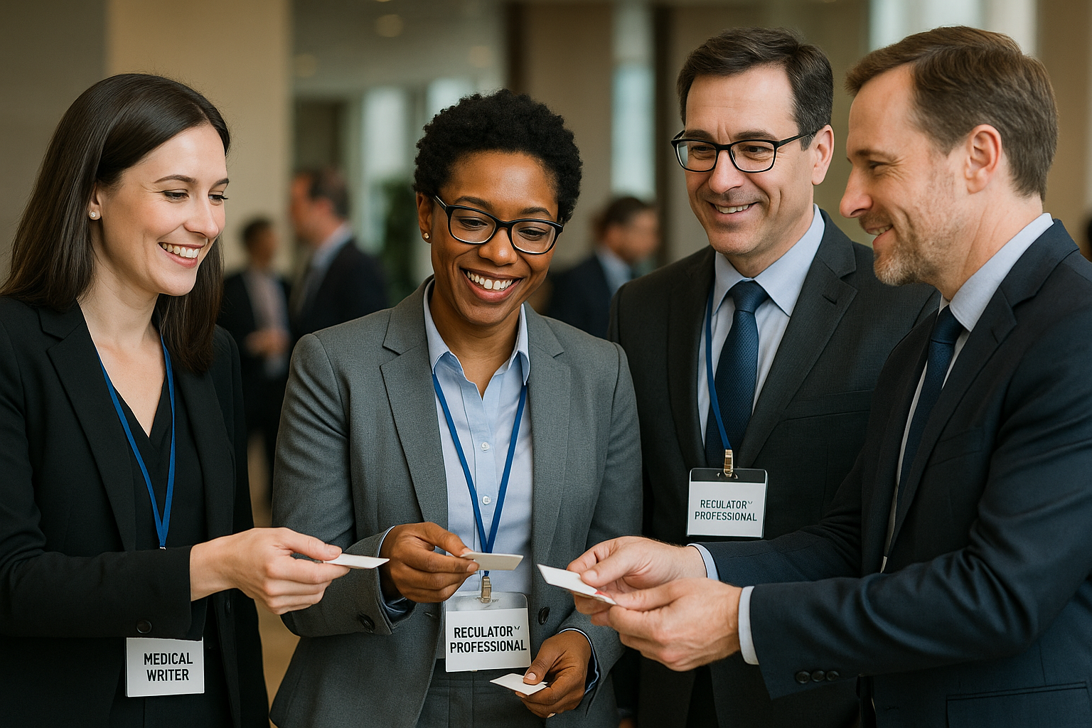 Regulatory intelligence networks for medical writers