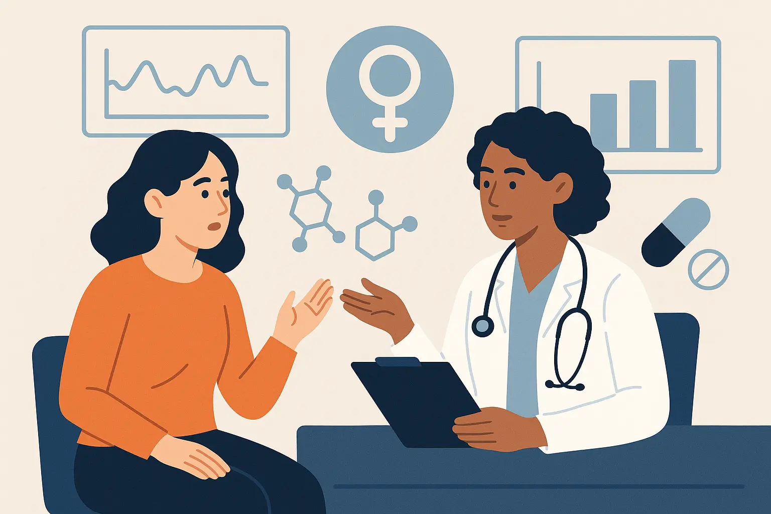 Low dose progesterone for HRT therapy