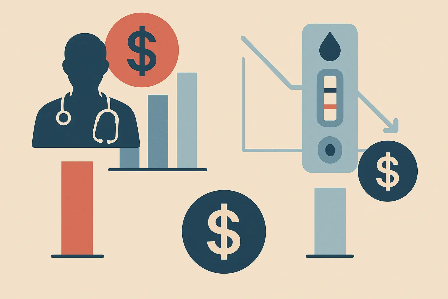 Cost comparison of at-home vs clinical BV testing