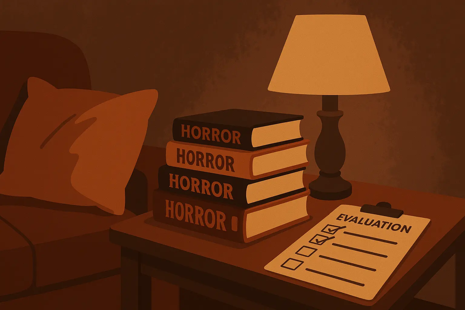 AI-powered horror writing tools and story generation interface